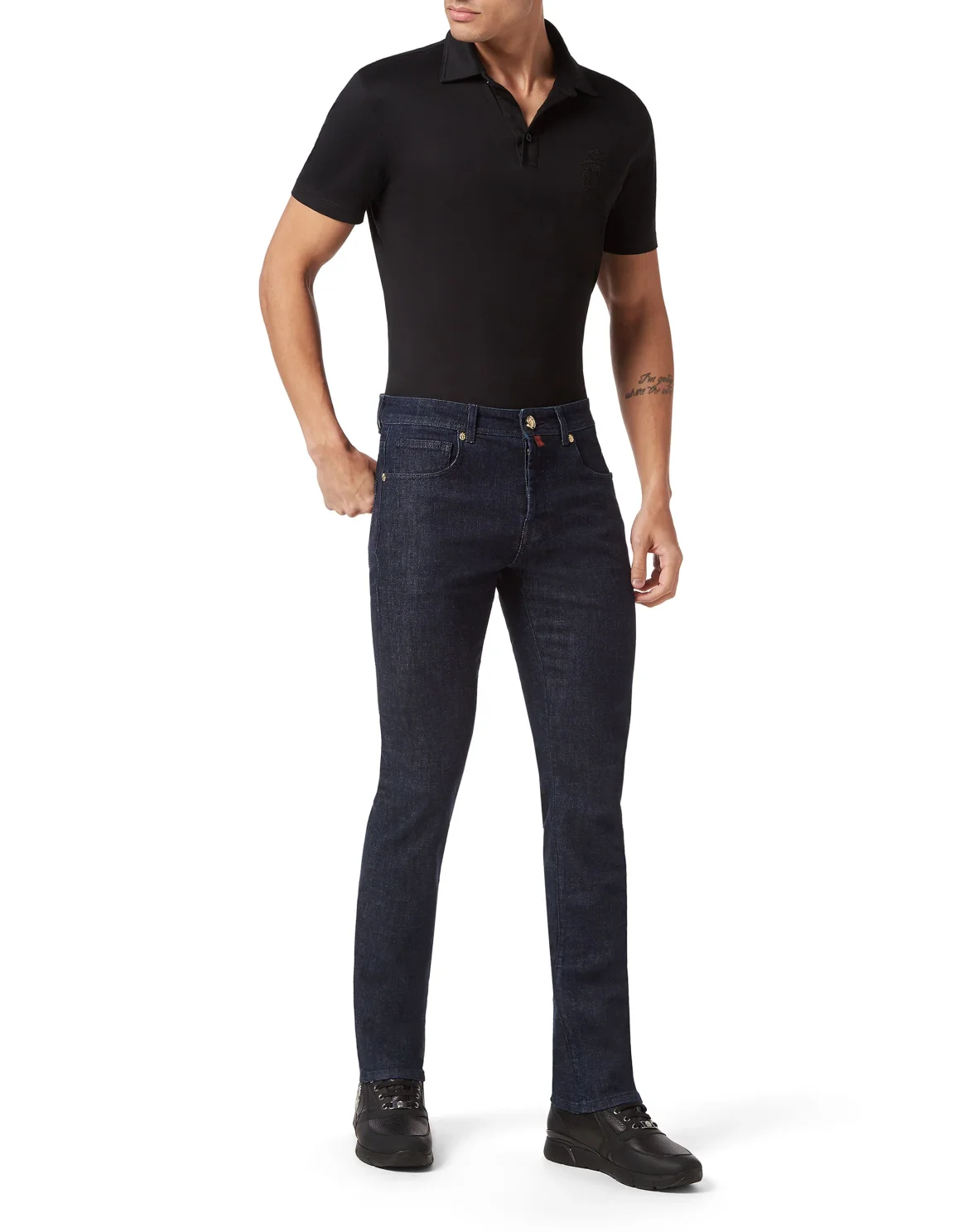 Denim Trousers Super Straight Cut, цвет: Синий
