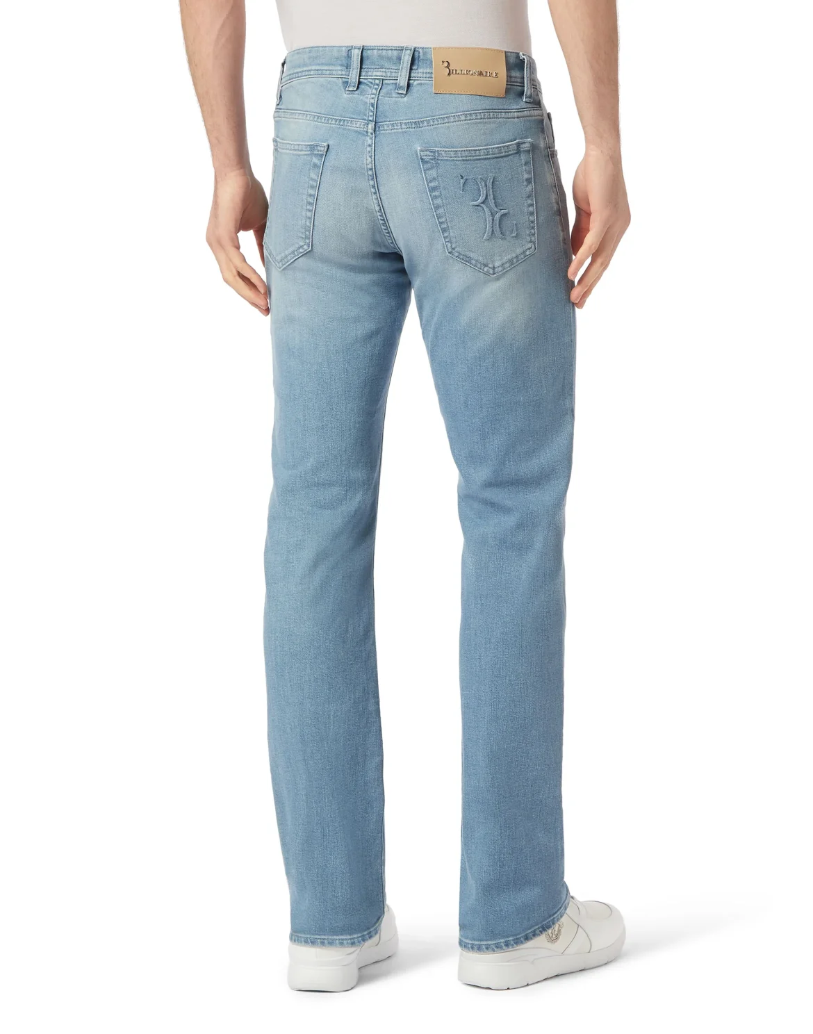 Denim Trousers Regular fit, цвет: Голубой