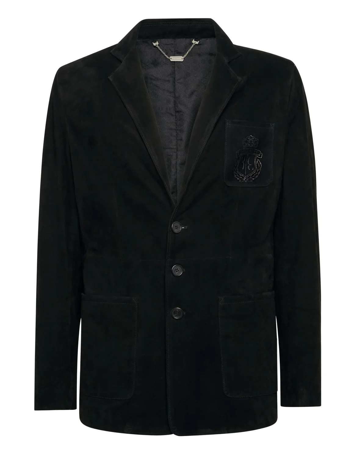 Suede Blazer, цвет: Черный