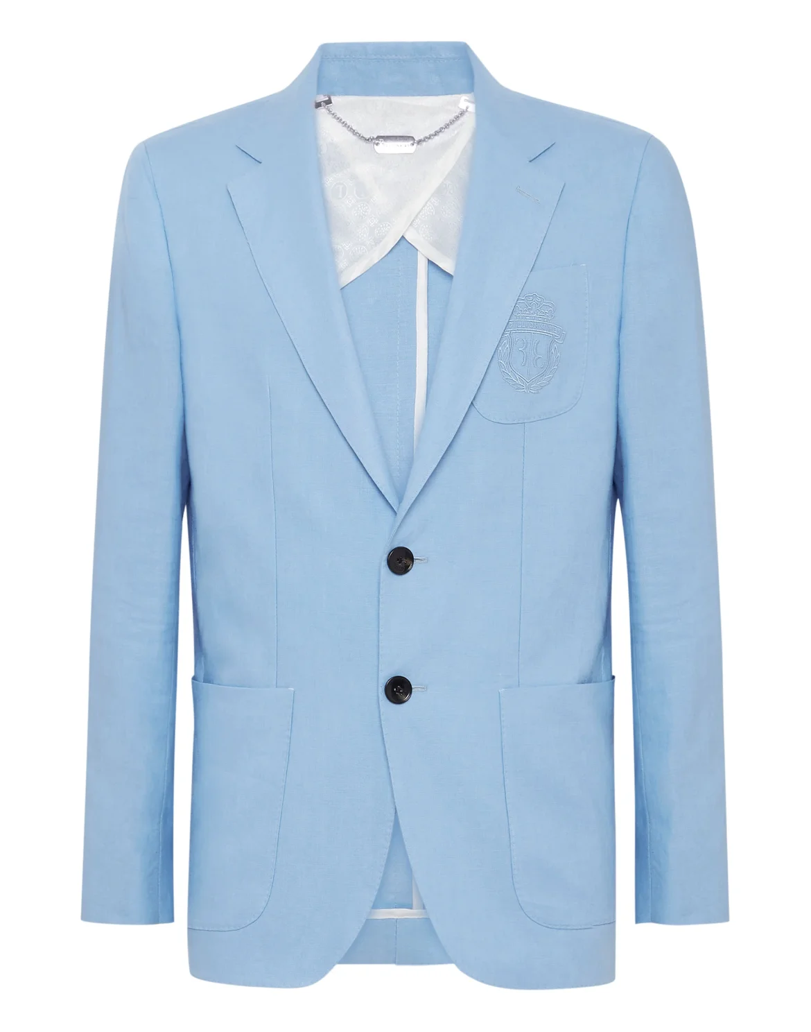 Linen Blazer, цвет: Голубой
