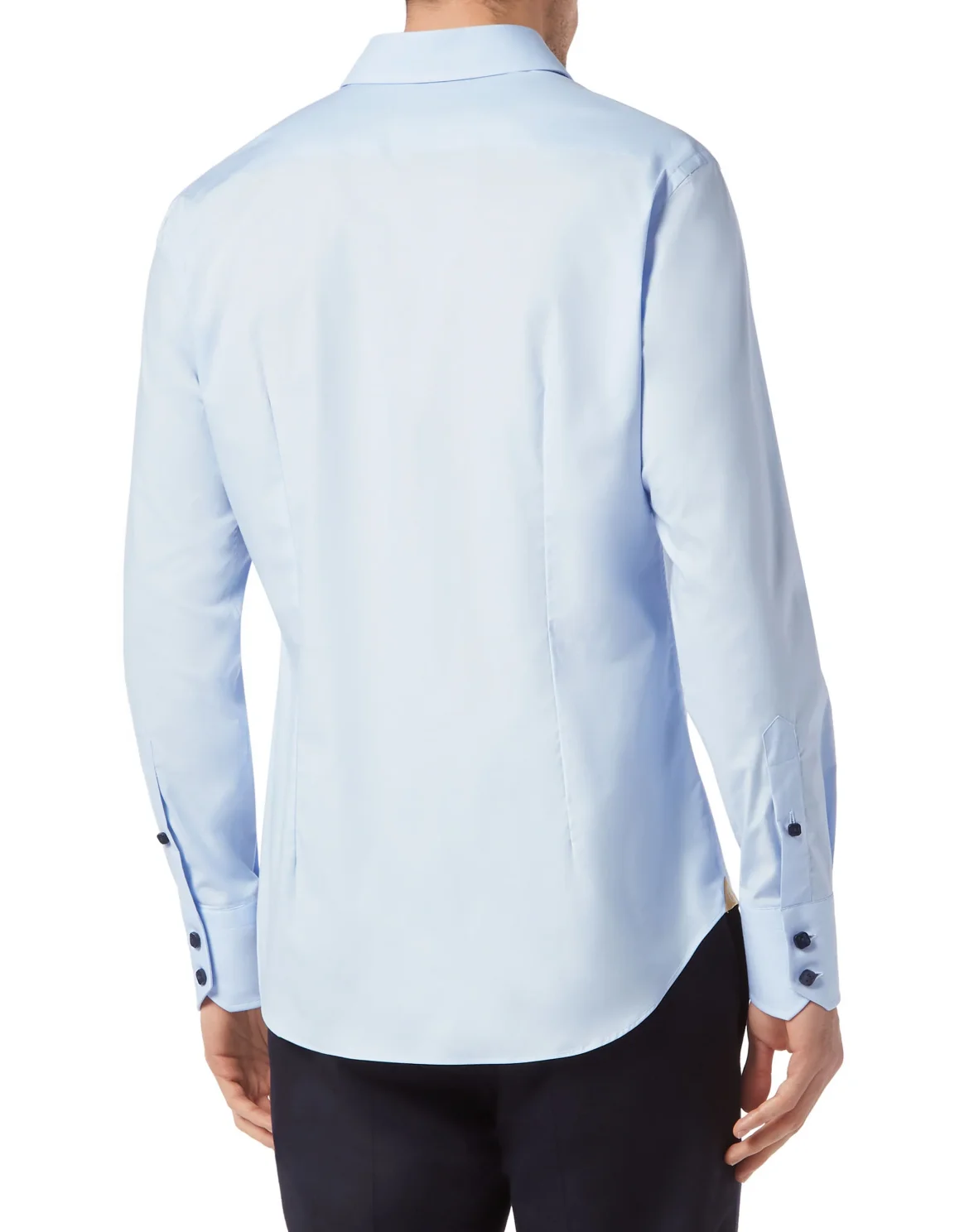 Cotton Shirt Silver Cut LS, цвет: Голубой