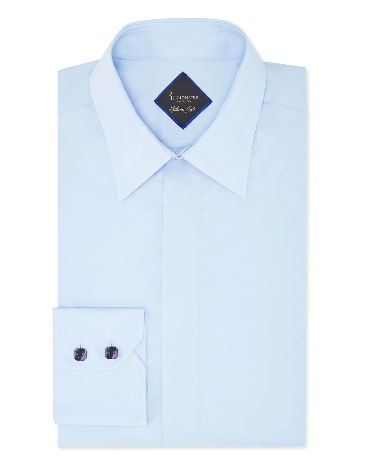Cotton Shirt Silver Cut LS, цвет: Голубой