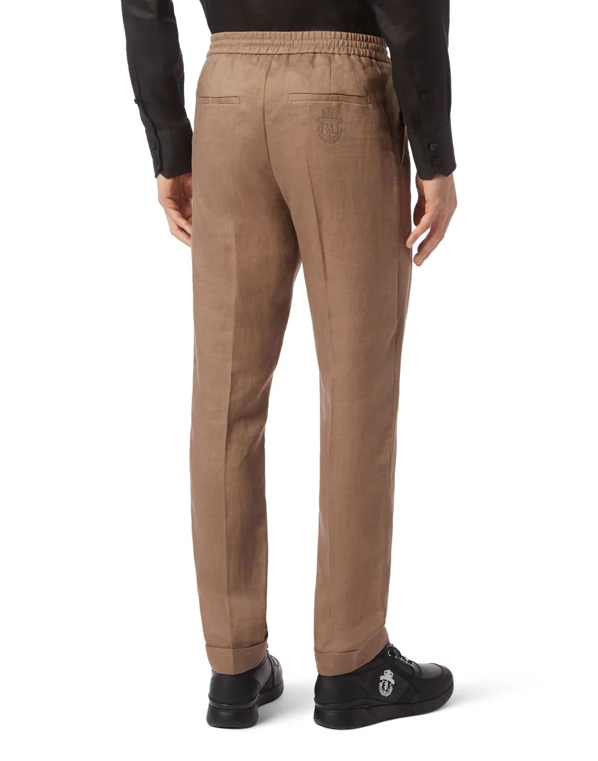 Linen Trousers, цвет: Коричневый