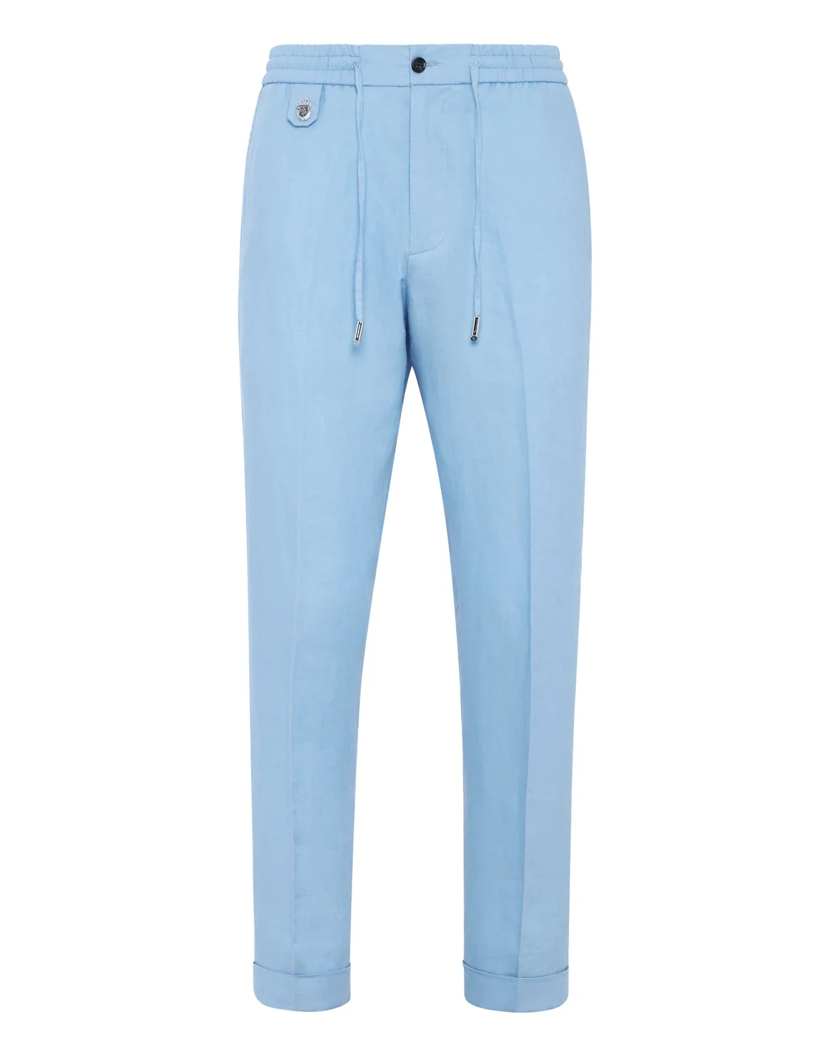 Linen Trousers, цвет: Голубой