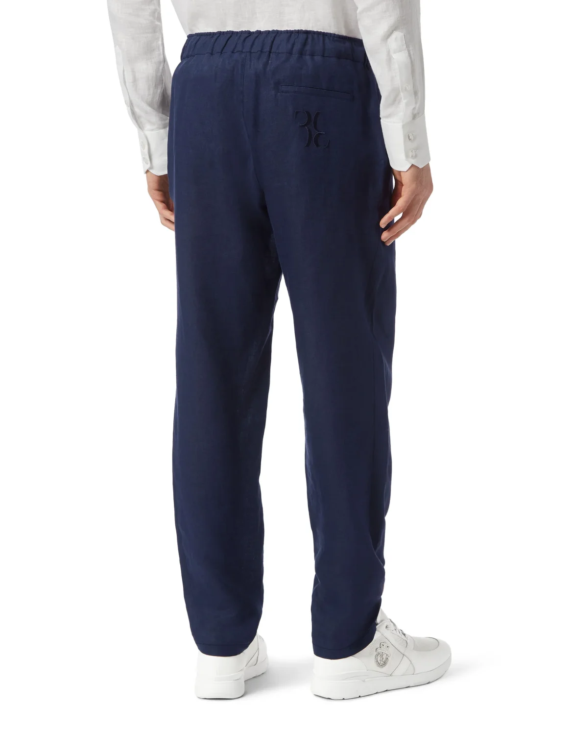 Linen Pijama Pants, цвет: Синий