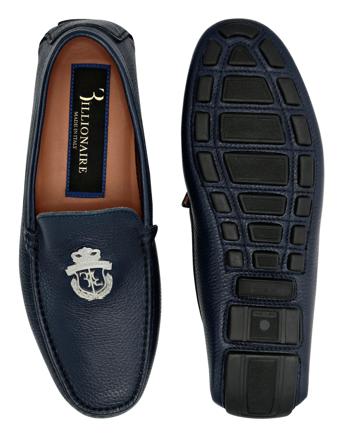 Driver Moccasin, цвет: Синий