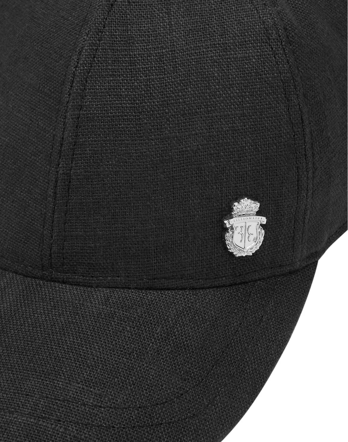 Linen Baseball Cap, цвет: Черный