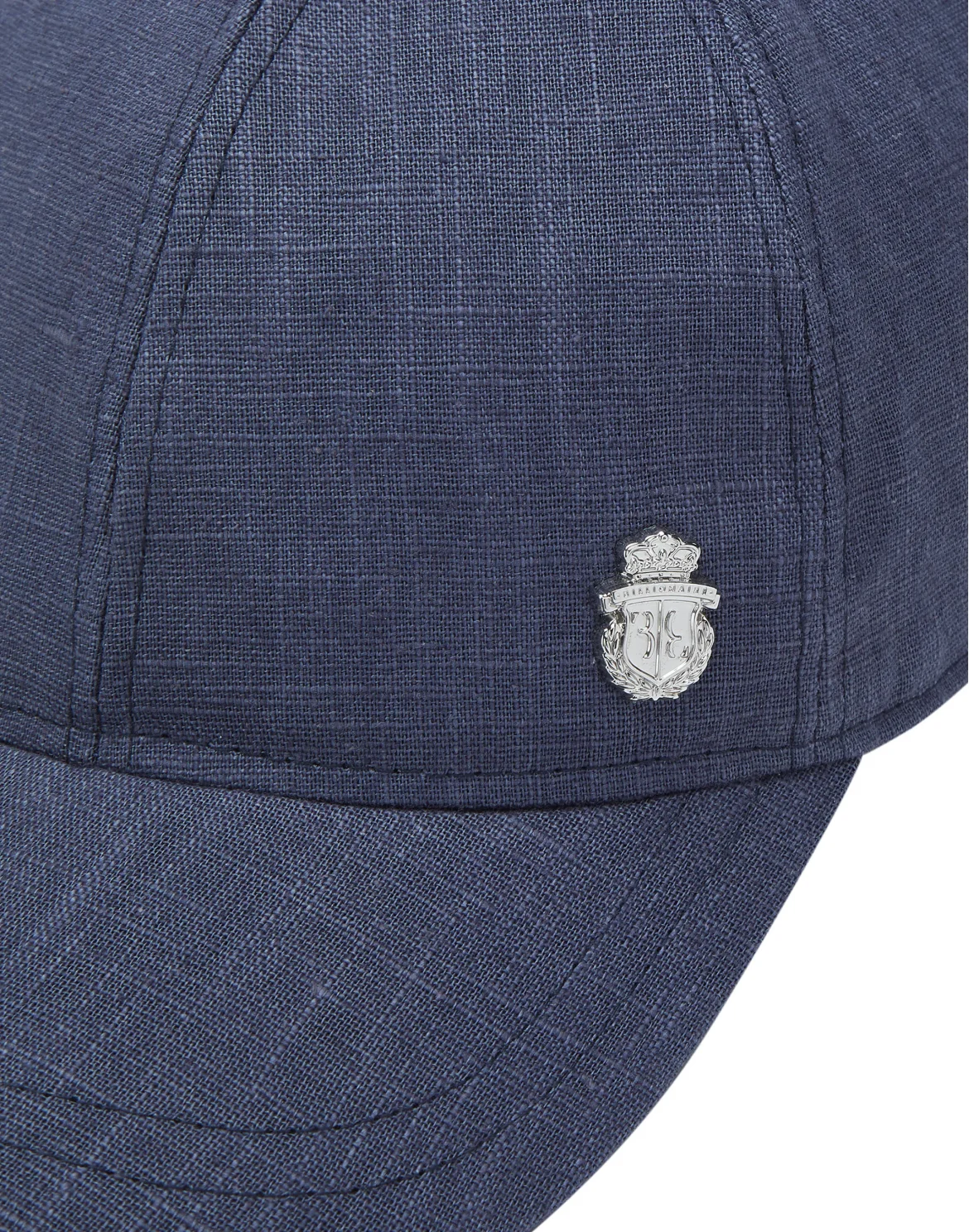Linen Baseball Cap, цвет: Синий