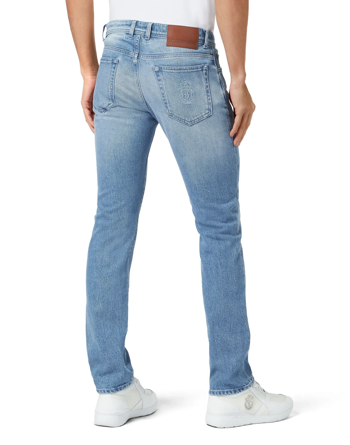 Denim Trousers Super Straight Cut, цвет: Голубой
