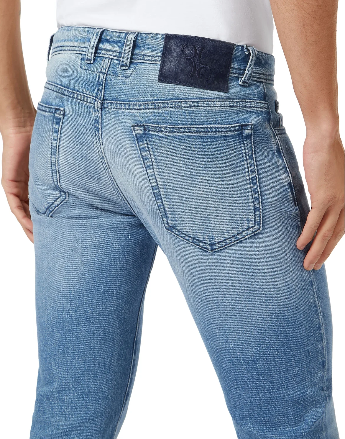 Denim Trousers Super Straight Cut, цвет: Голубой