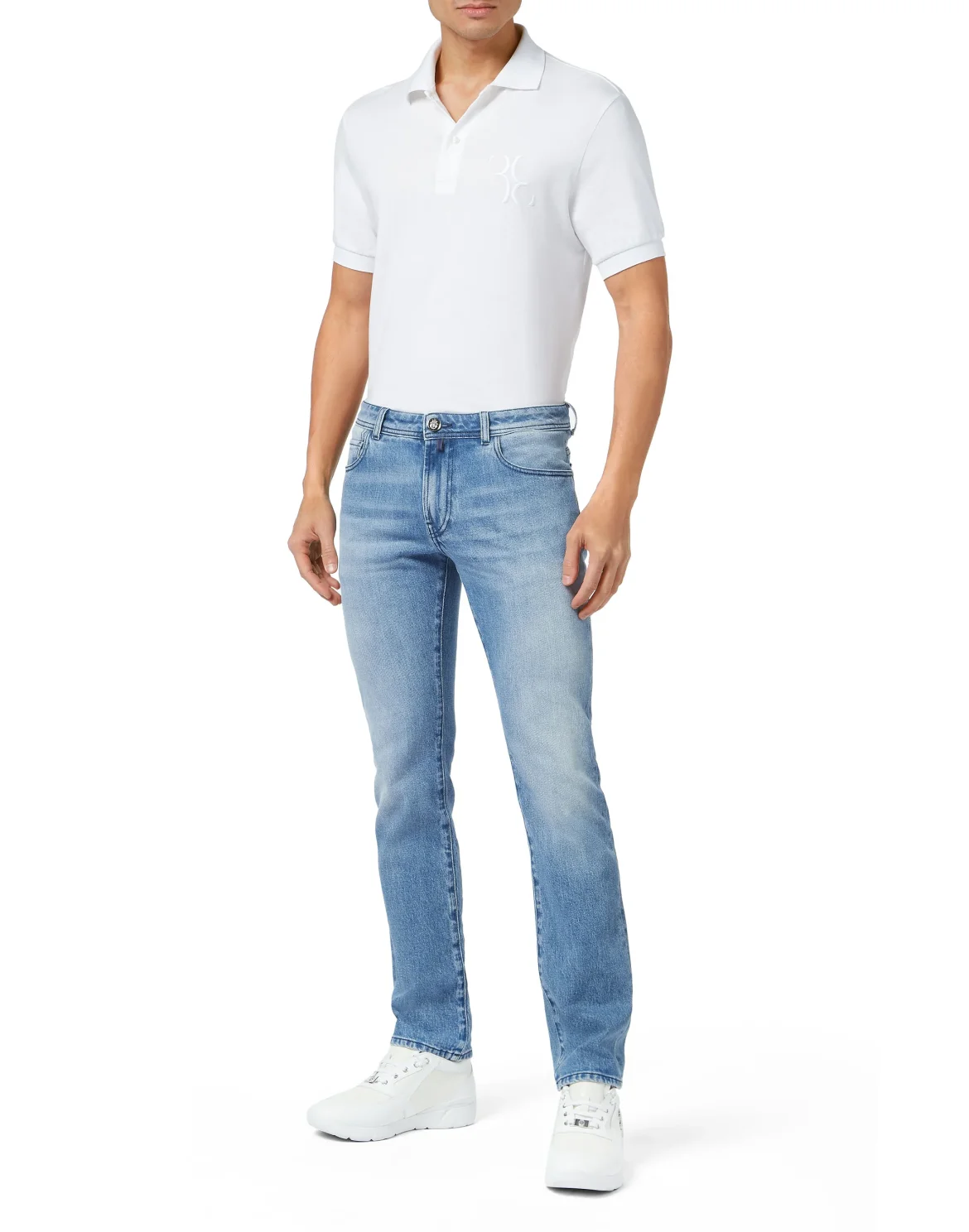 Denim Trousers Super Straight Cut, цвет: Голубой