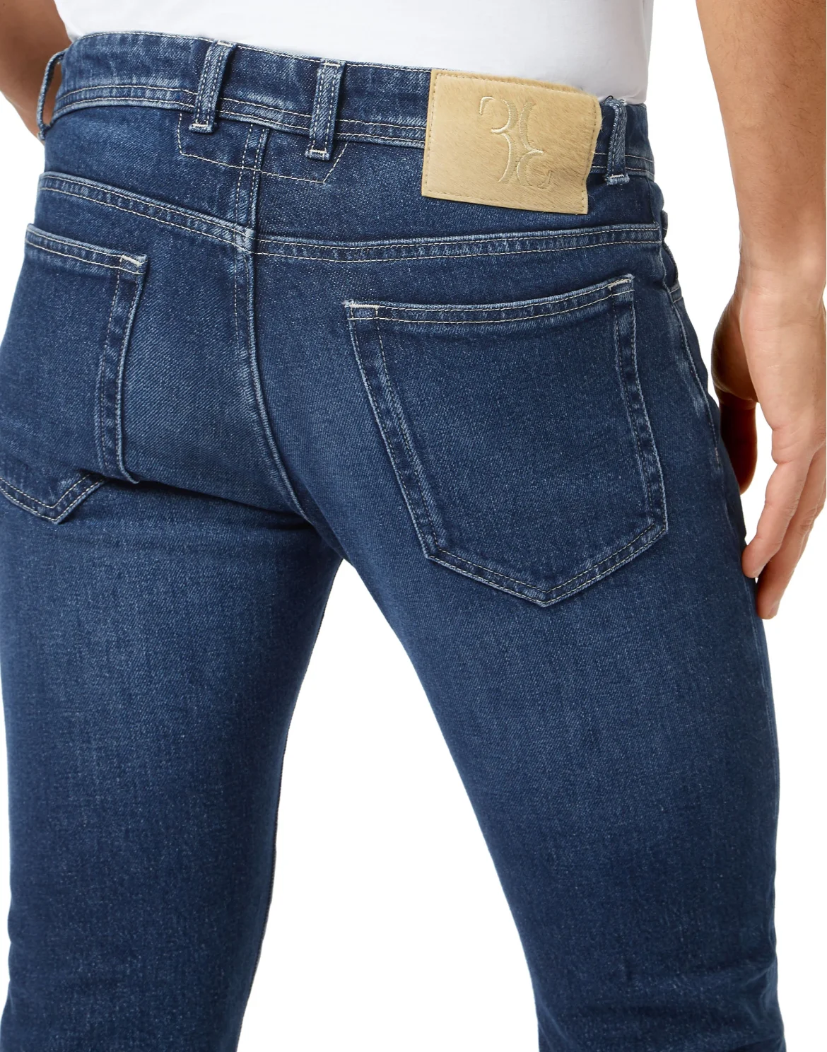 Denim Trousers Super Straight Cut, цвет: Синий
