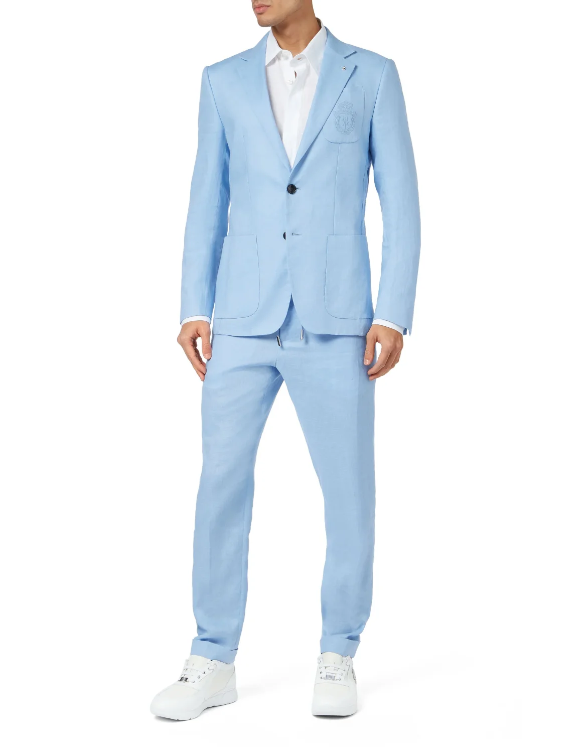 Linen Blazer, цвет: Голубой