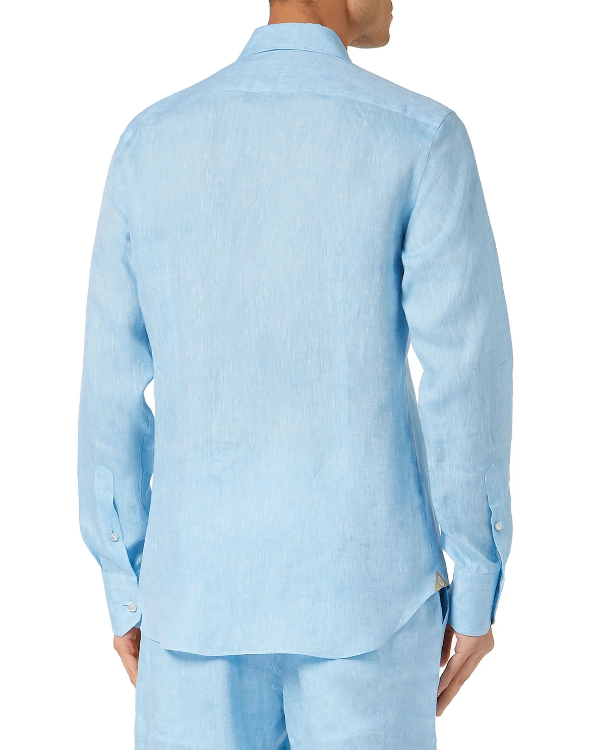 Linen Shirt Silver Cut LS, цвет: Голубой