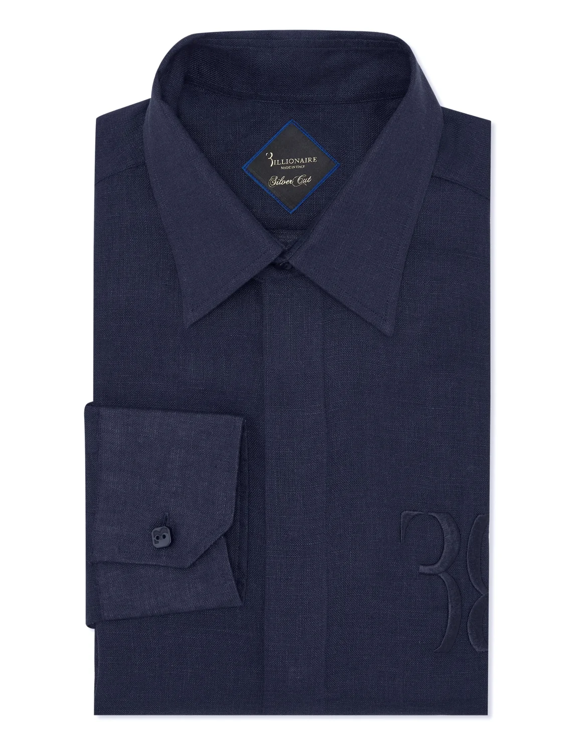 Linen Shirt Silver Cut LS, цвет: Синий