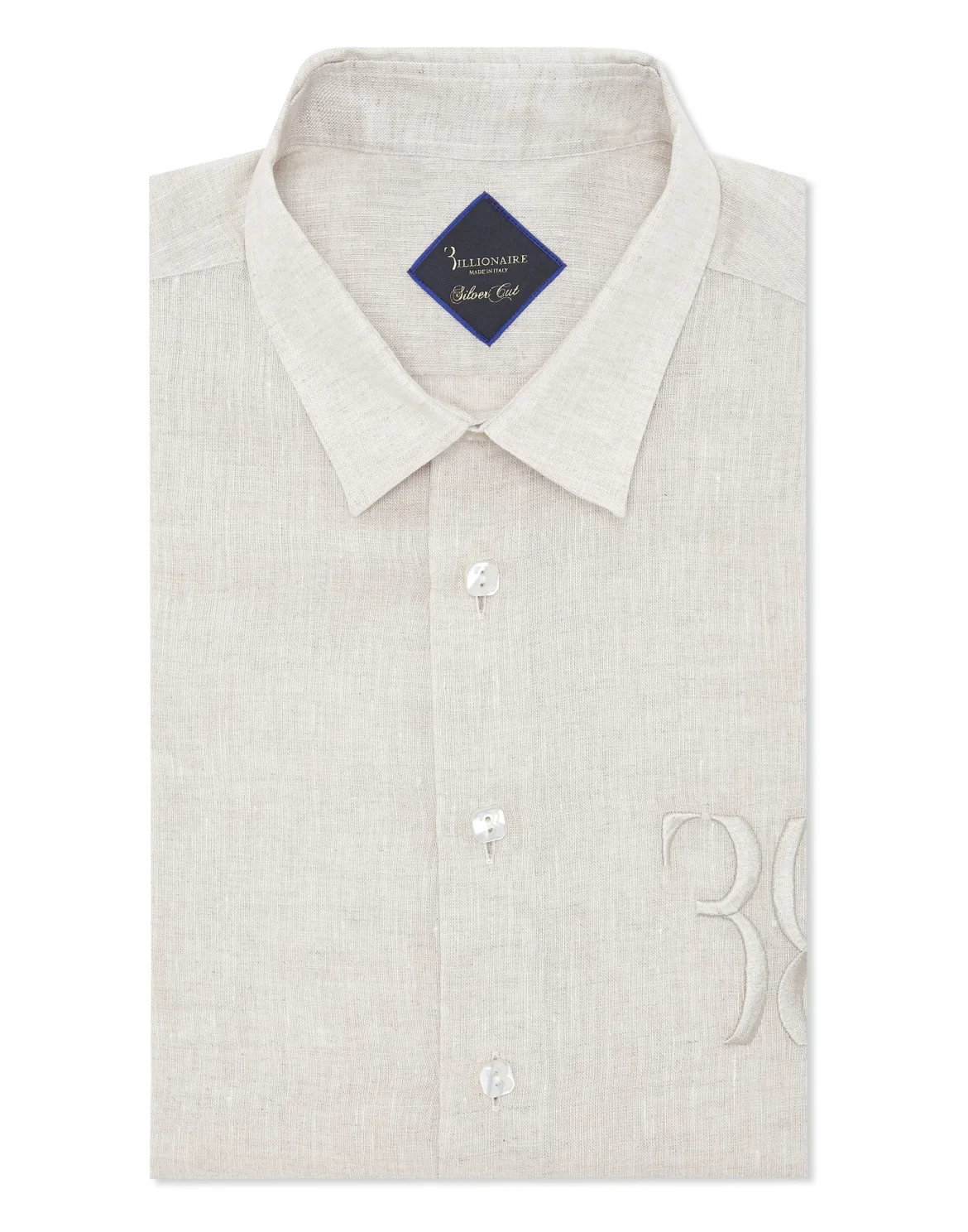 Linen Shirt Silver Cut LS, цвет: Бежевый