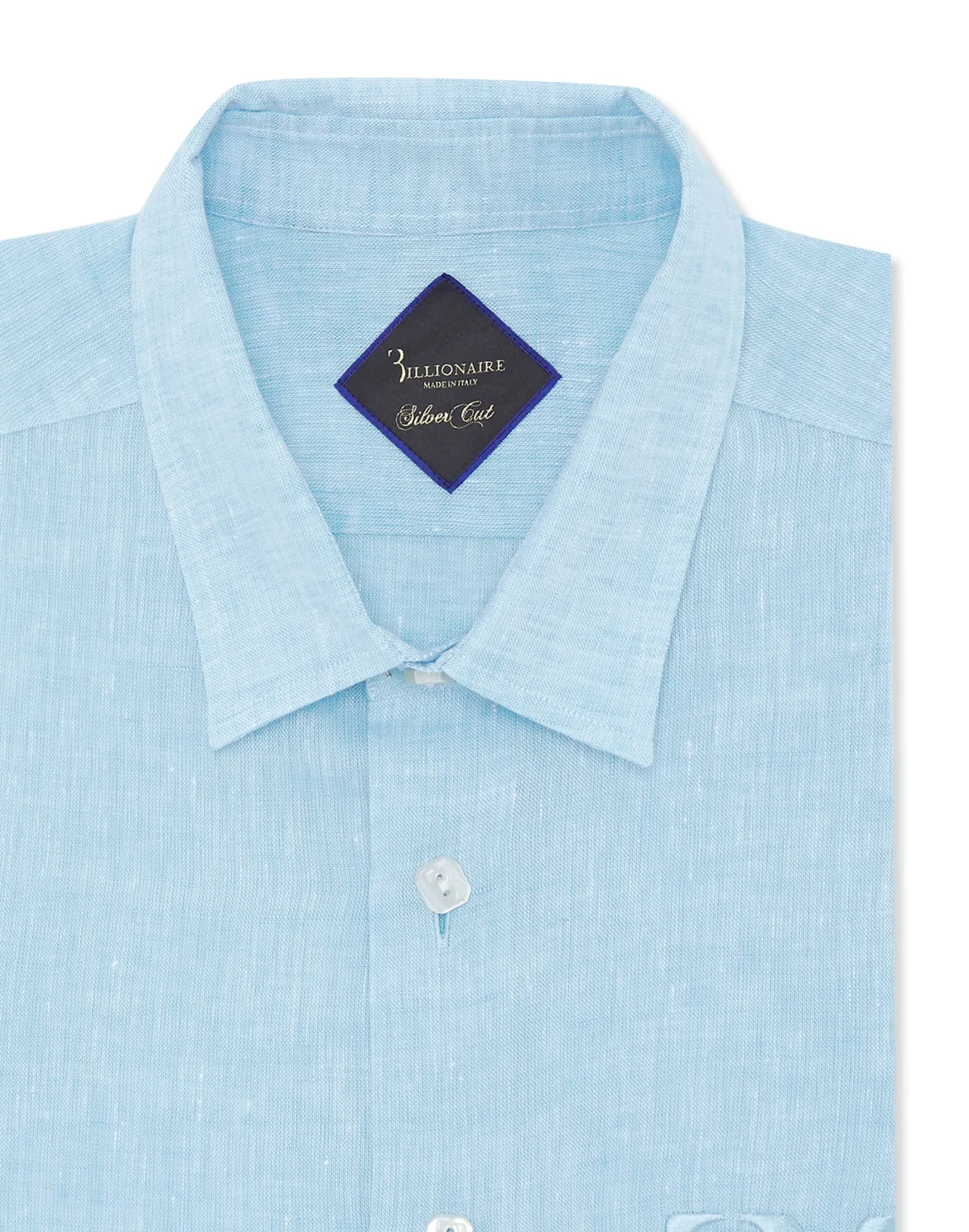 Linen Shirt Silver Cut LS, цвет: Голубой