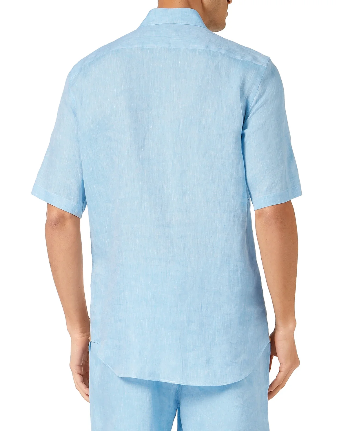 Linen Shirt Silver Cut LS, цвет: Голубой