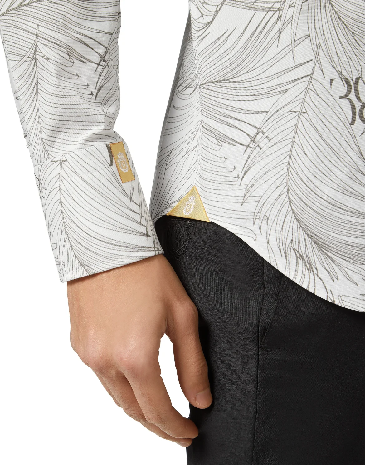 Coton Shirt Silver Cut LS, цвет: Белый