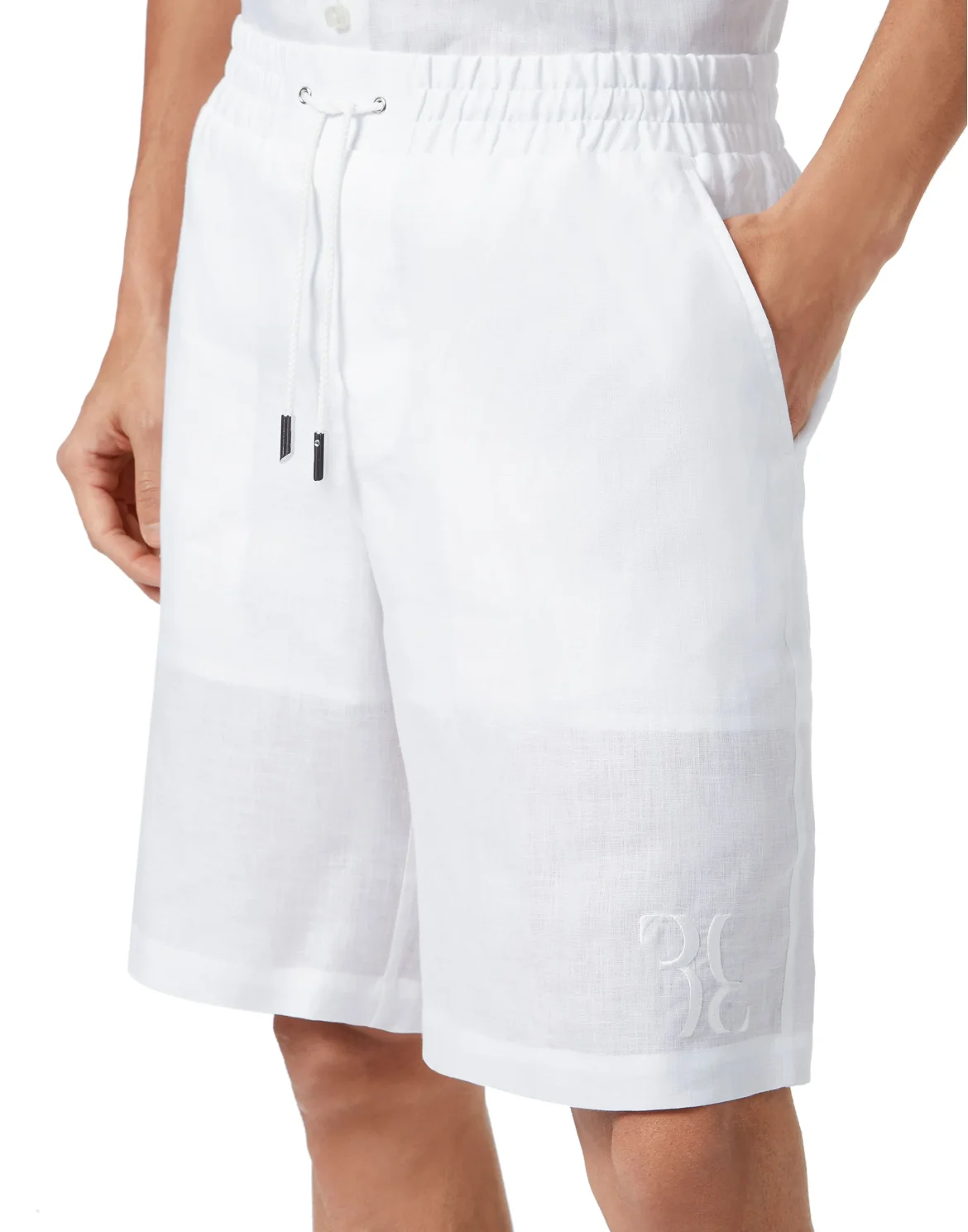 Linen Shorts, цвет: Белый