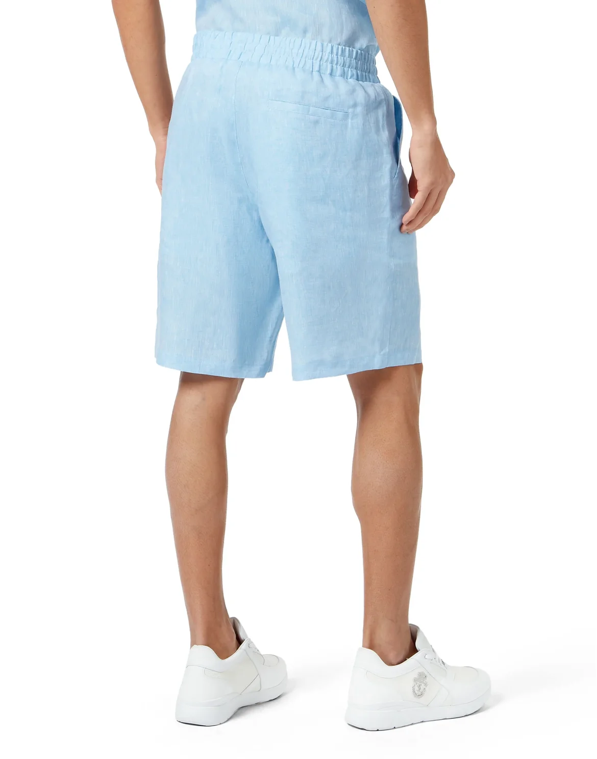 Linen Shorts, цвет: Голубой