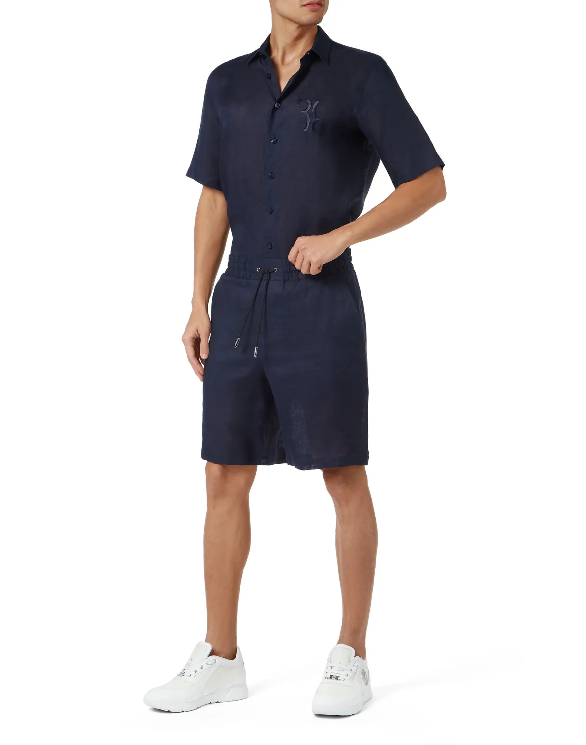 Linen Shorts, цвет: Синий