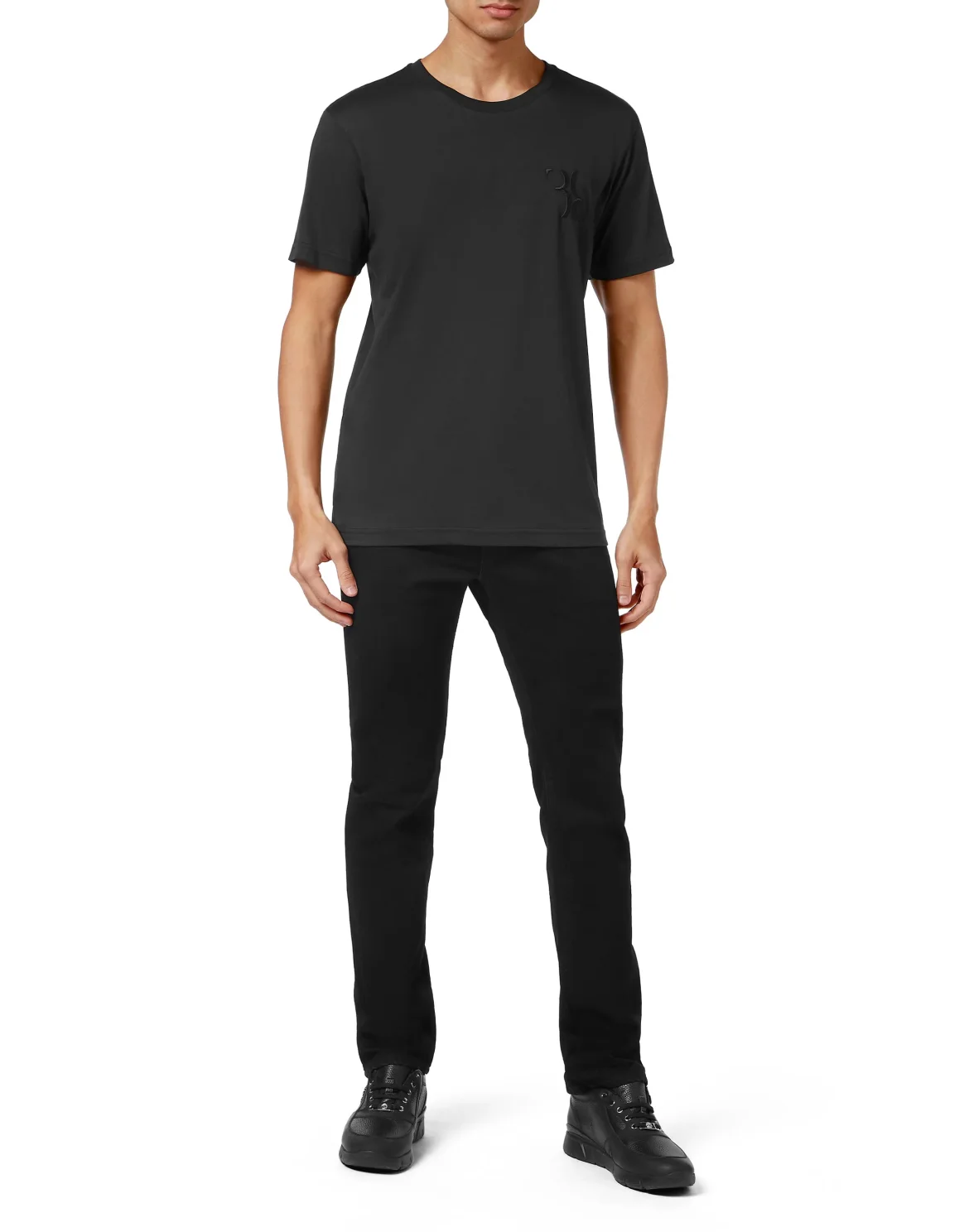 T-shirt Round Neck SS, цвет: Черный