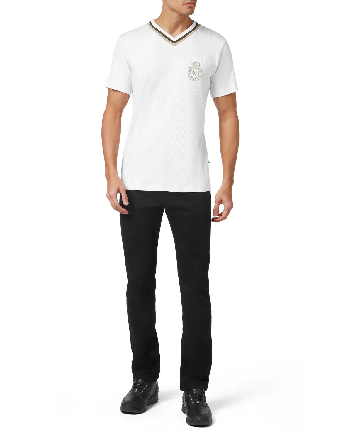 T-shirt V-Neck SS, цвет: Белый