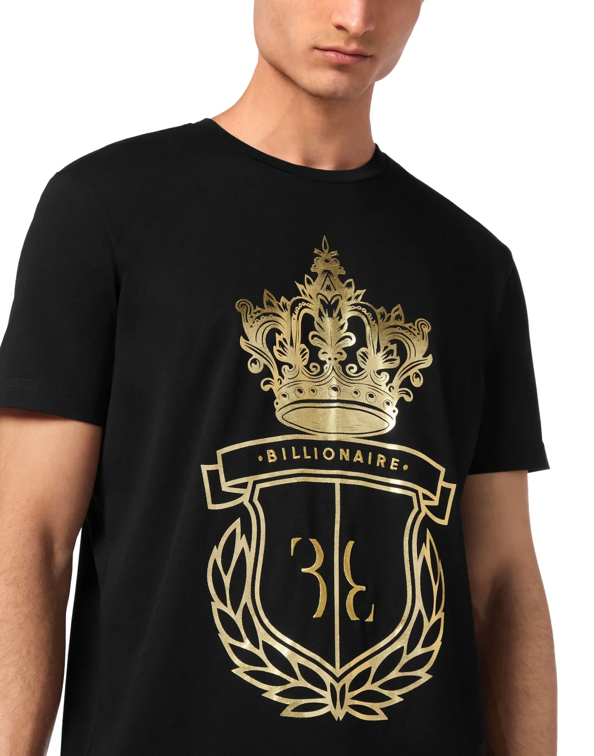 T-shirt Round Neck SS, цвет: Черный