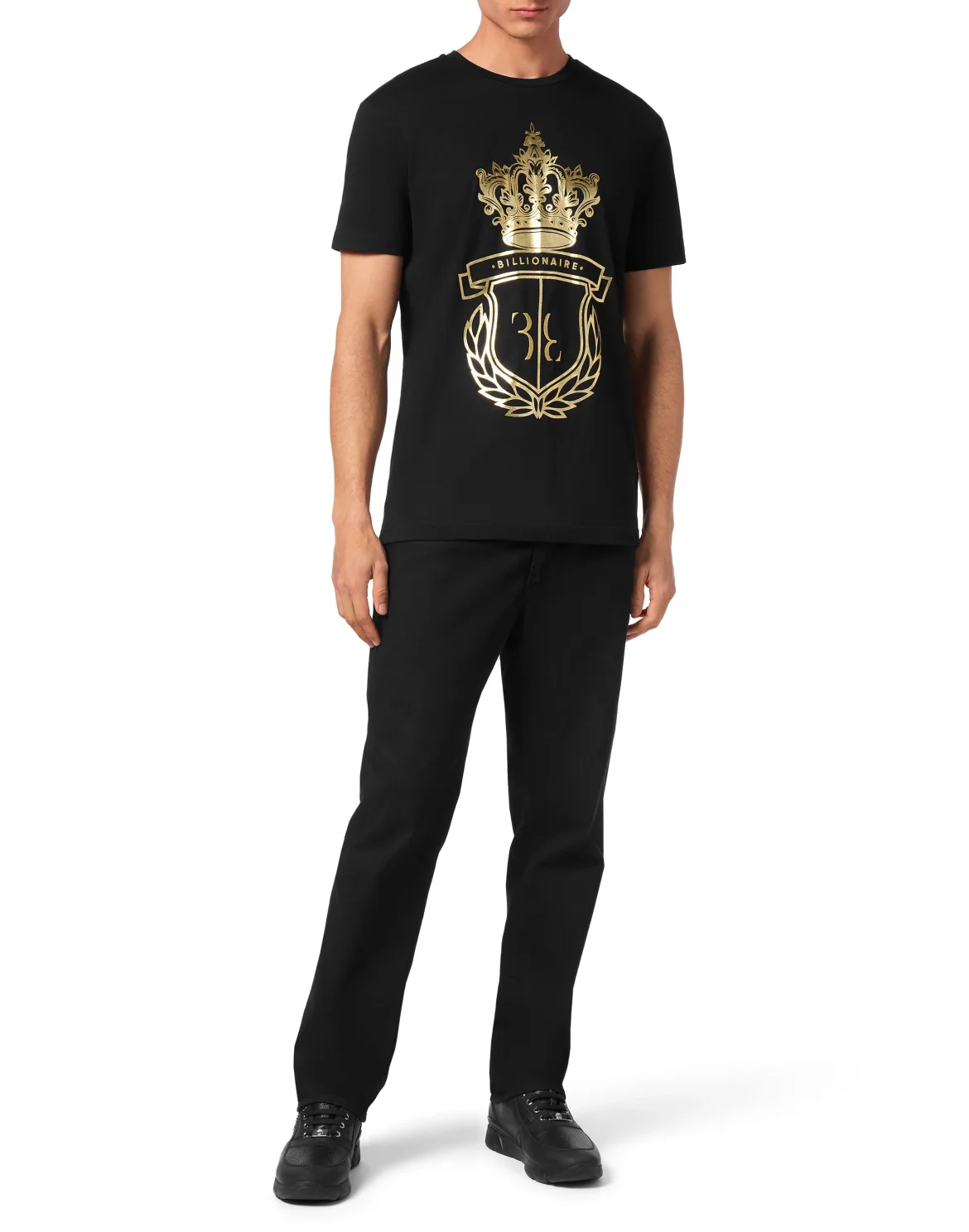 T-shirt Round Neck SS, цвет: Черный