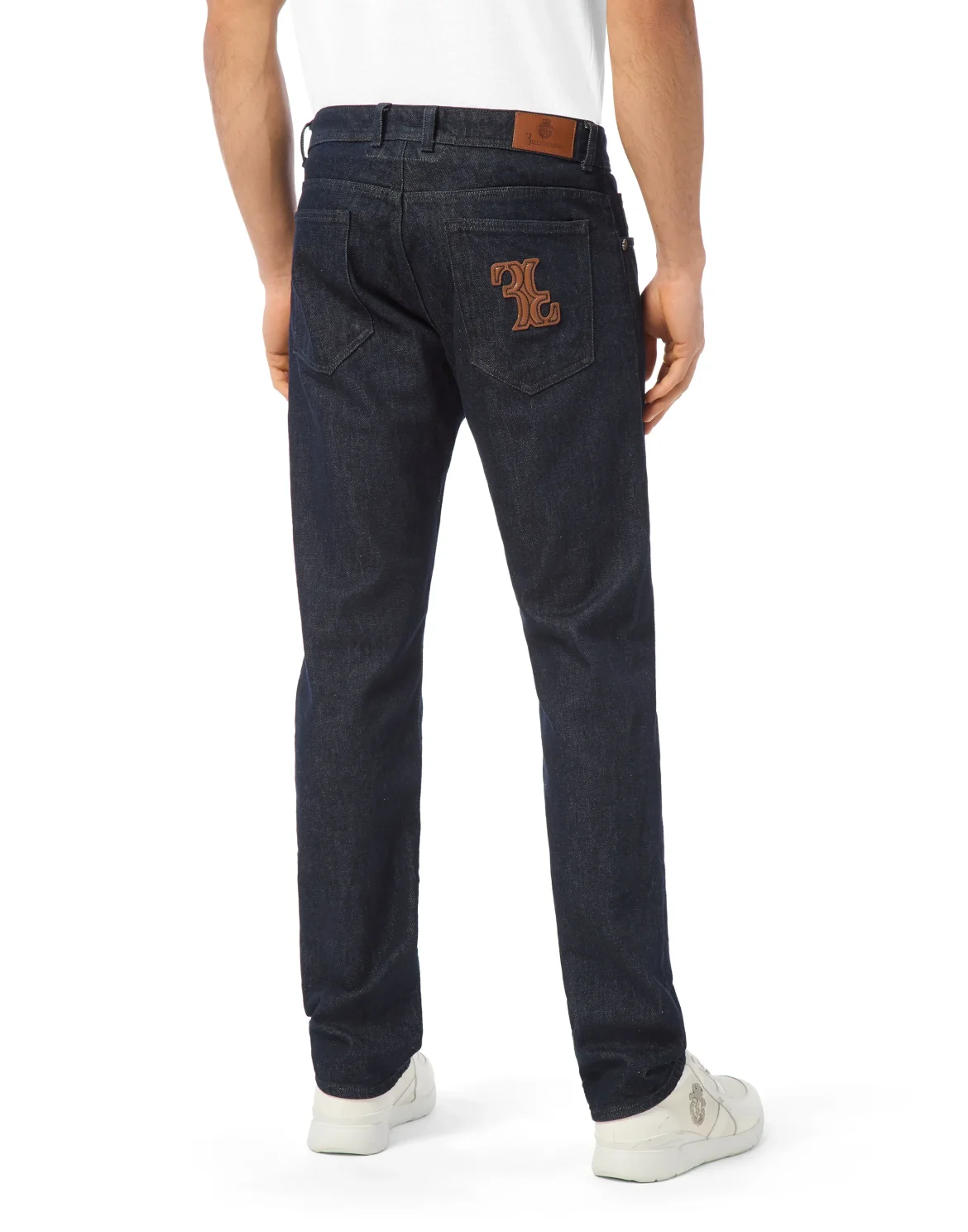 Denim Trousers Super Straight Cut, цвет: Серый
