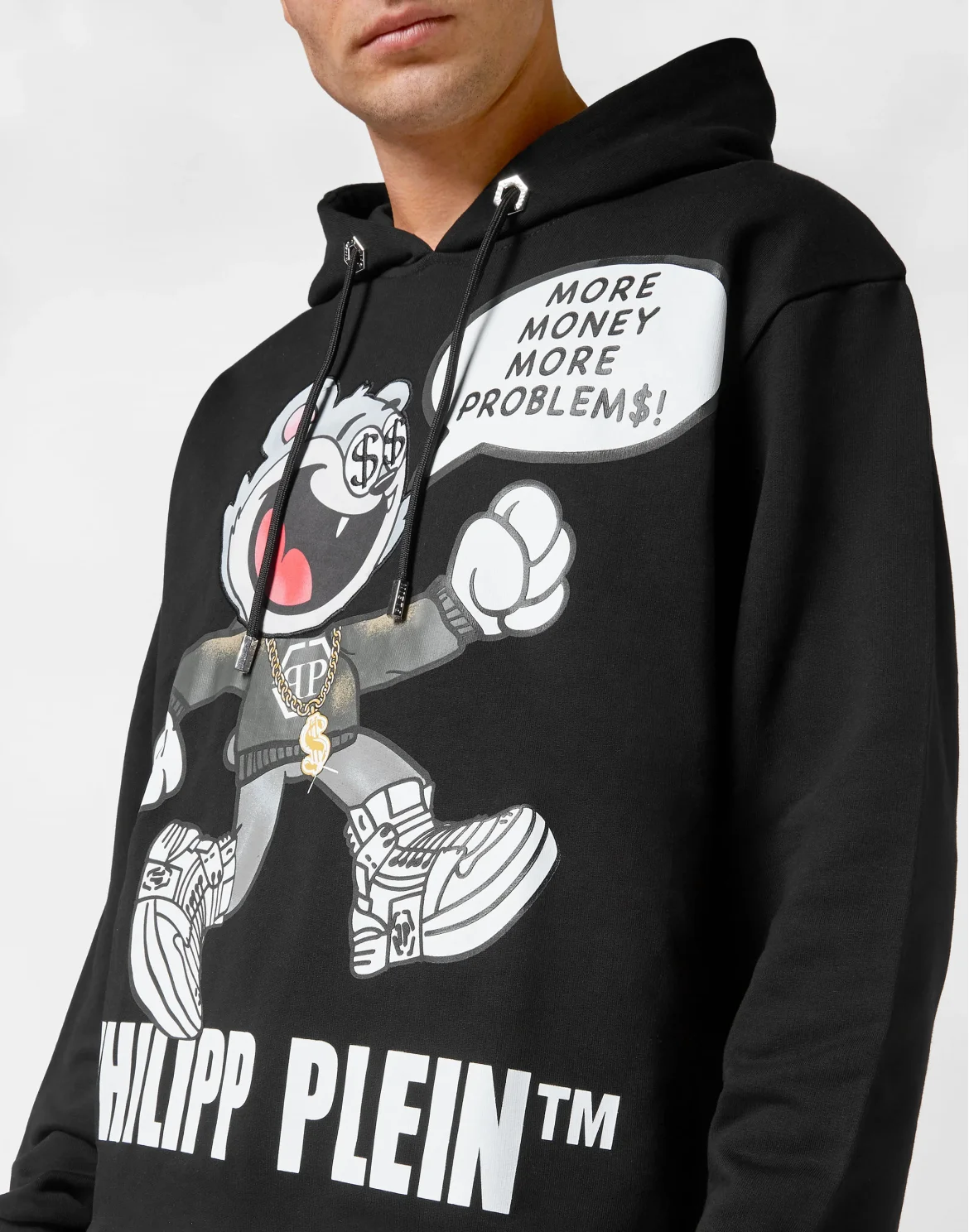 Hoodie sweatshirt Flock Money, цвет: Черный