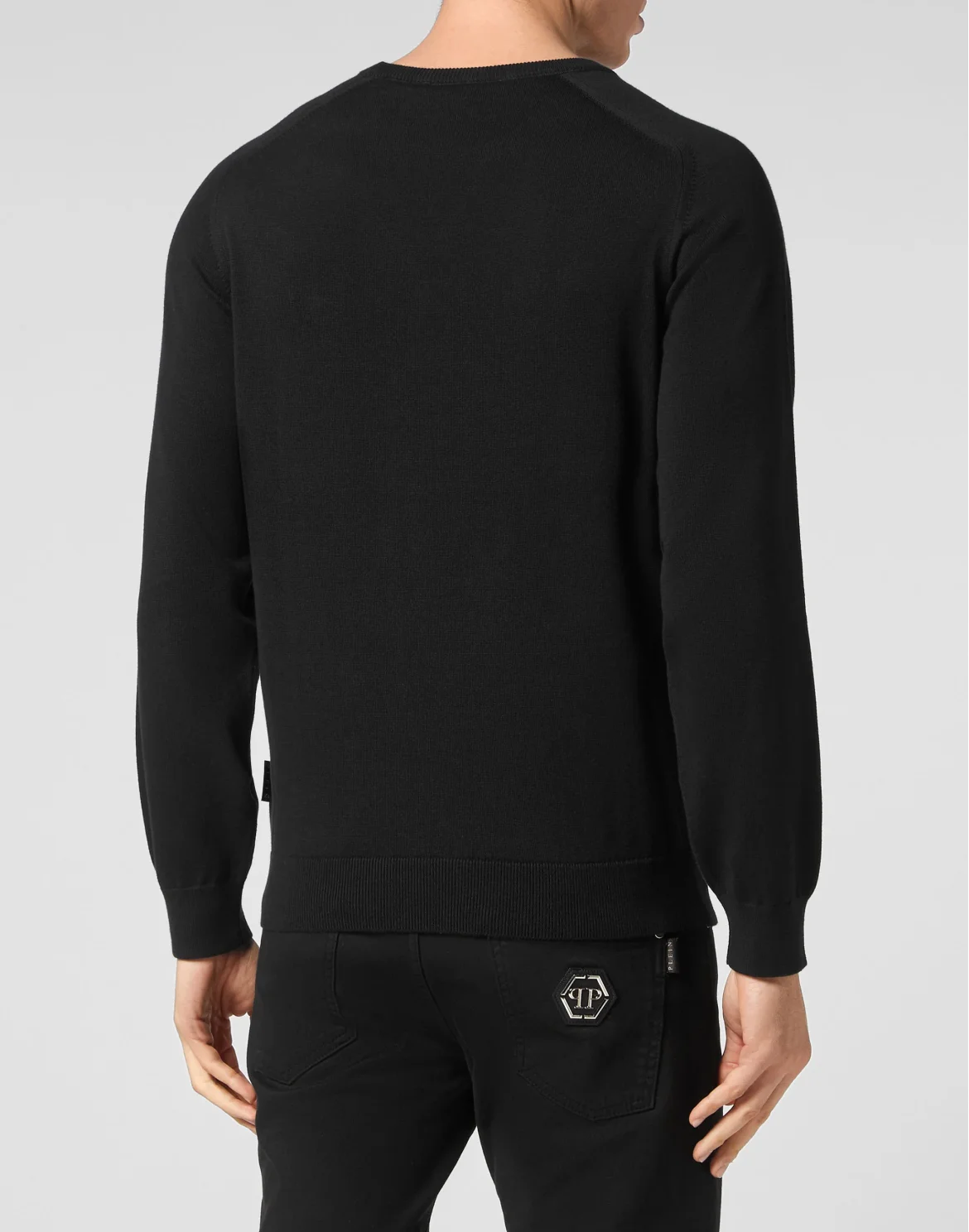 Pullover Round Neck LS, цвет: Черный