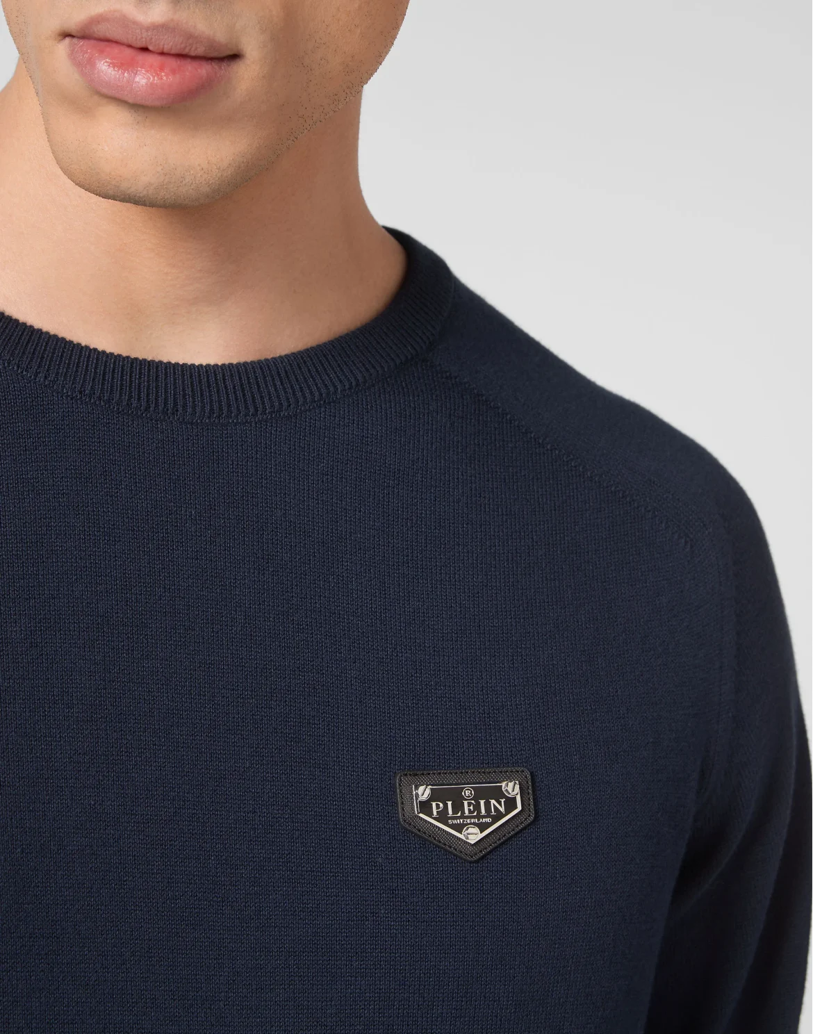 Pullover Round Neck LS, цвет: Синий