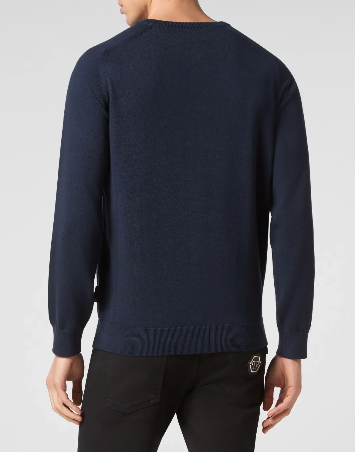 Pullover Round Neck LS, цвет: Синий