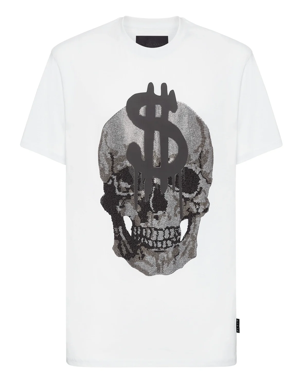 T-shirt Round Neck SS Skull, цвет: Белый