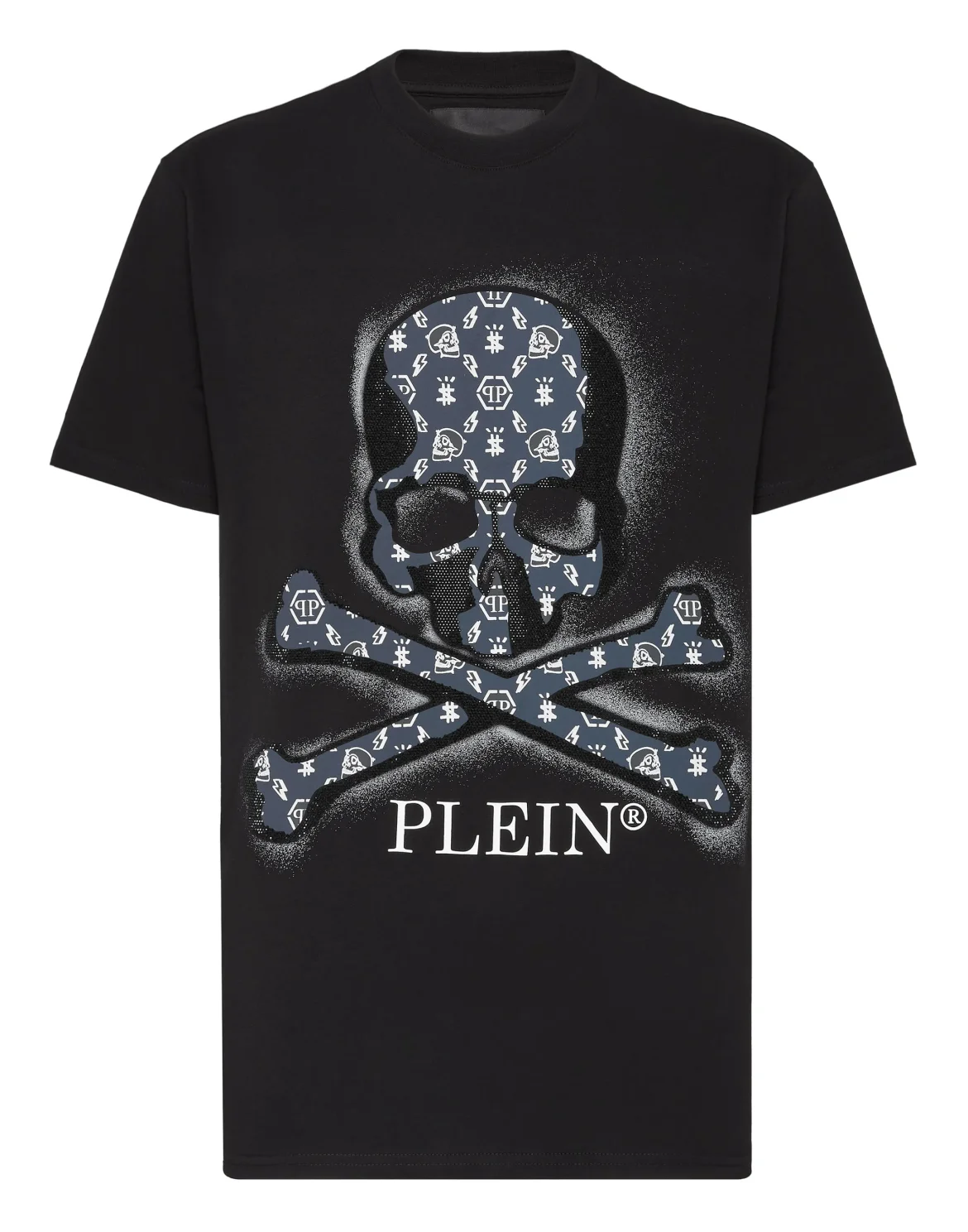 T-shirt Round Neck SS Skull, цвет: Черный