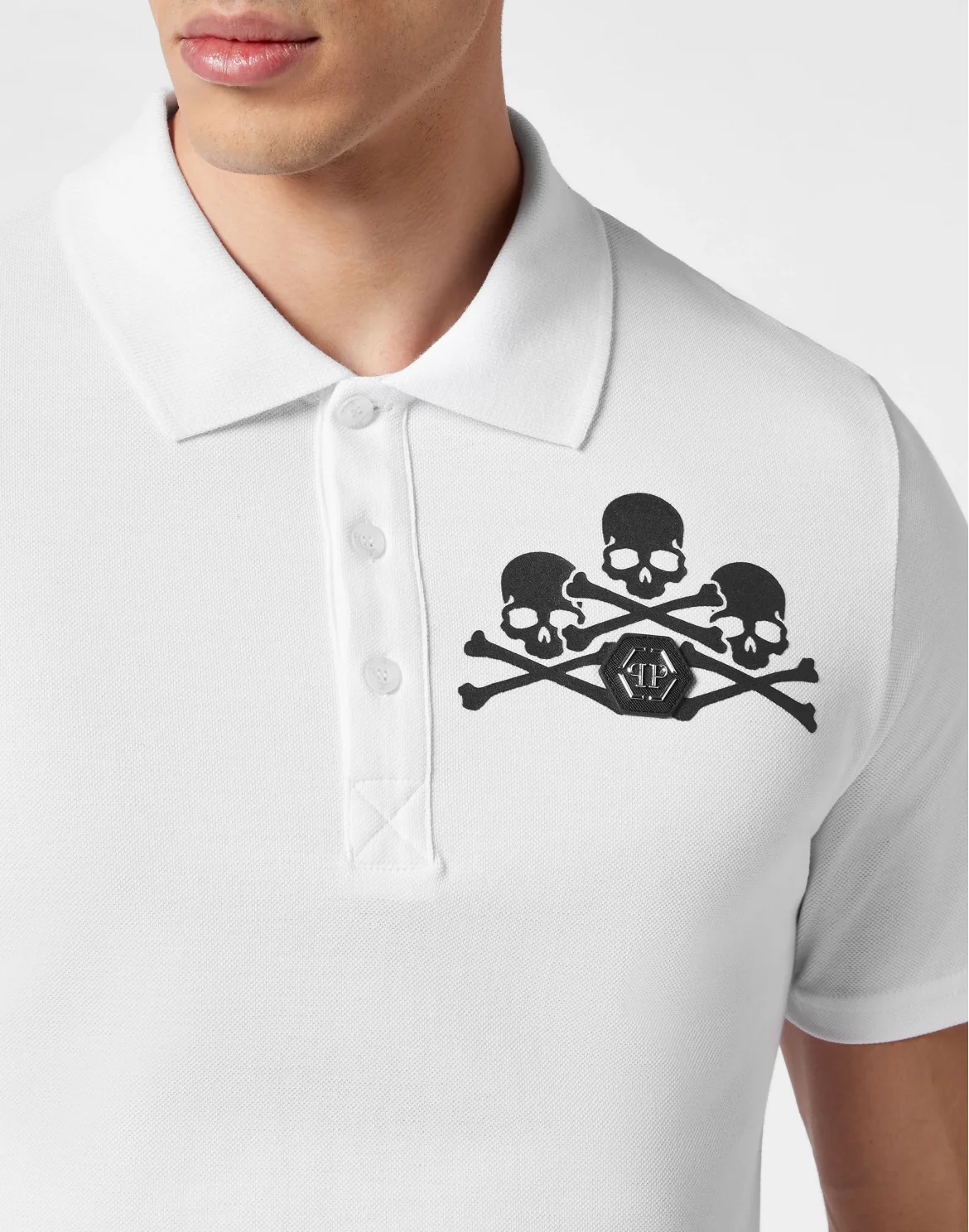 Polo shirt SS Skull, цвет: Белый