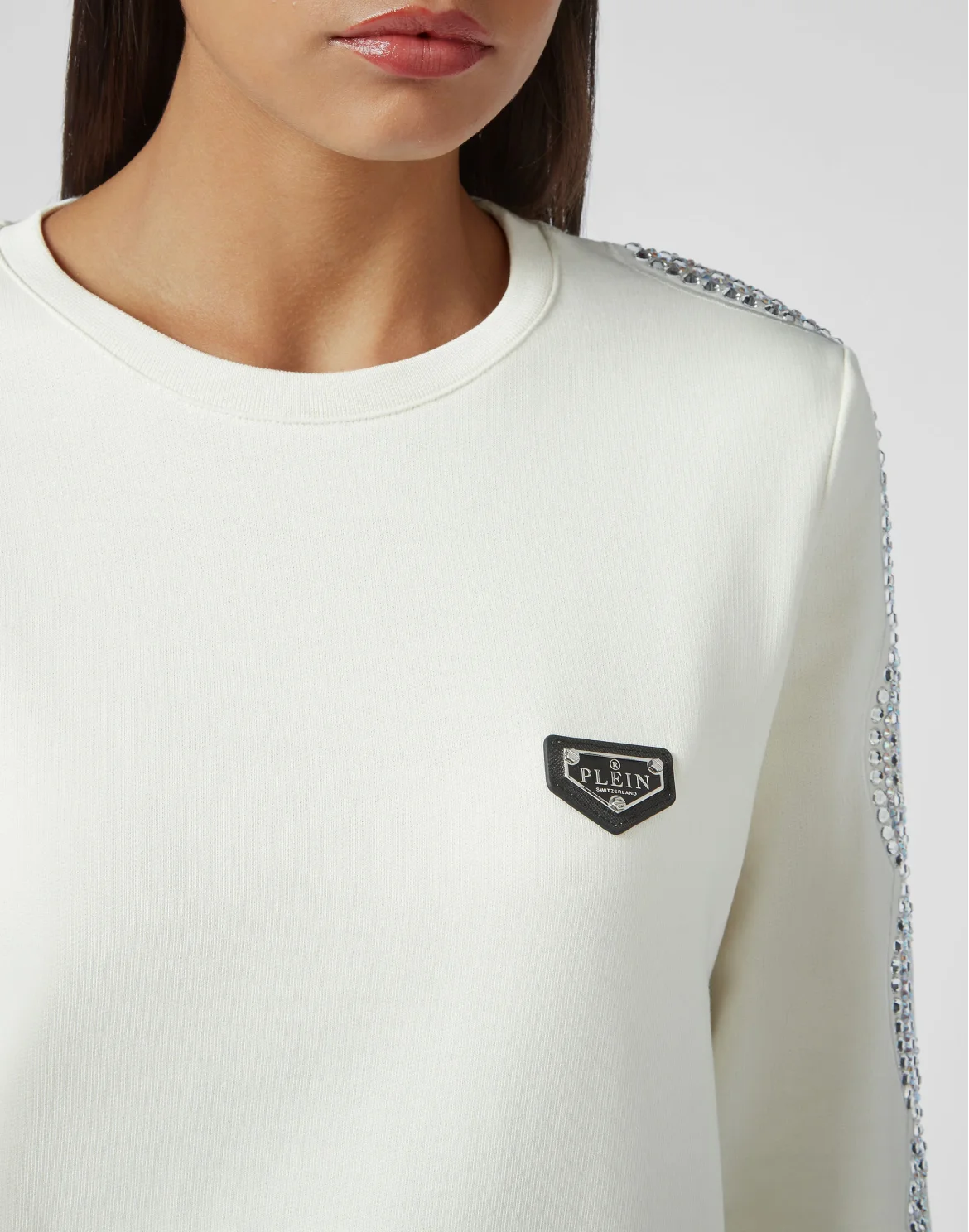 Sweatshirt LS Crystal Cable, цвет: Бежевый