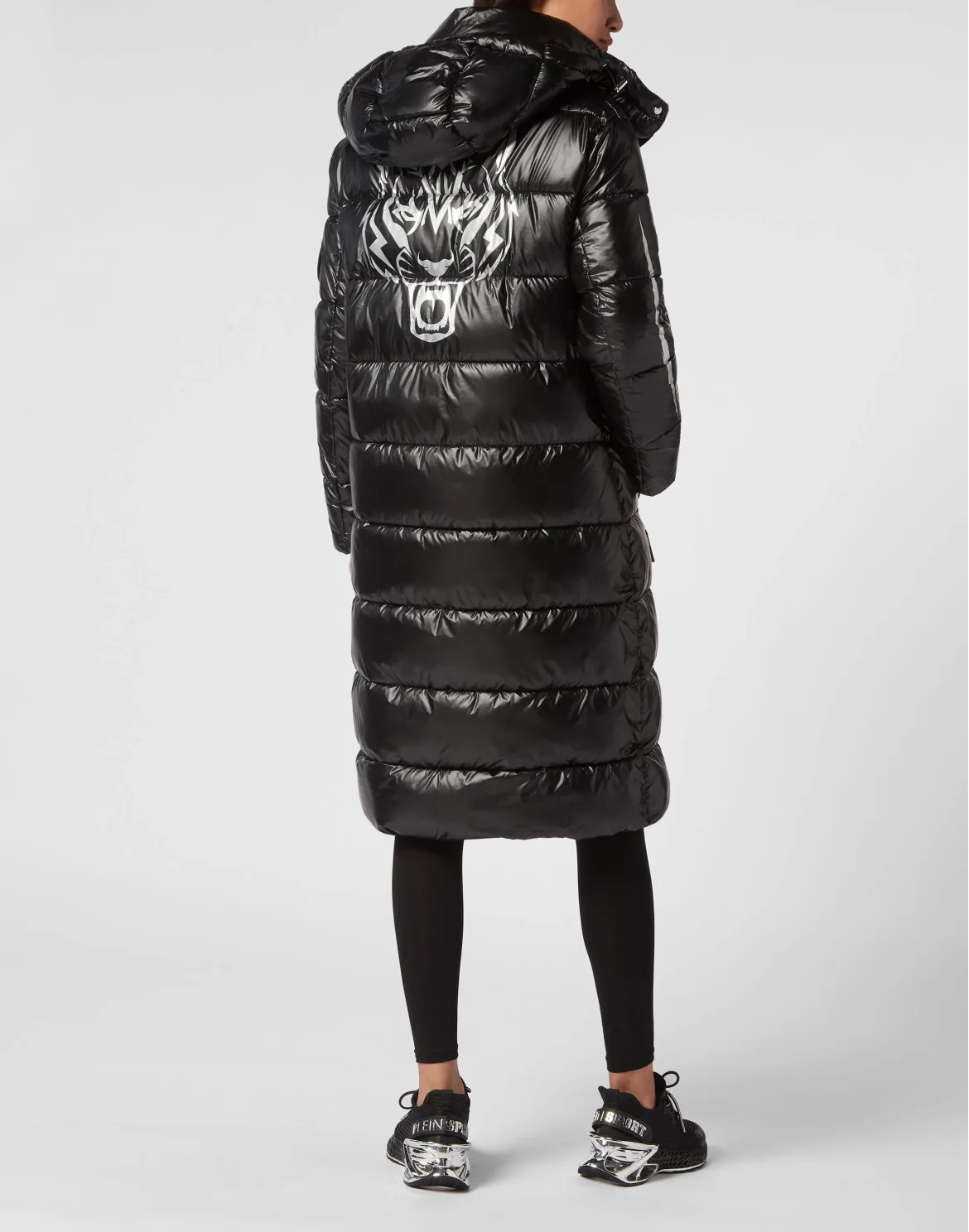 OUTERWEAR LONG JACKET WOMAN, цвет: Черный