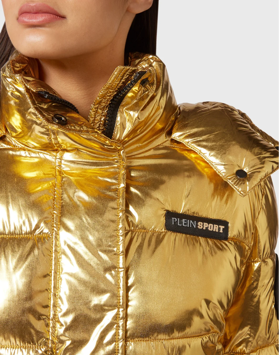 OUTERWEAR LONG JACKET WOMAN, цвет: Золотой