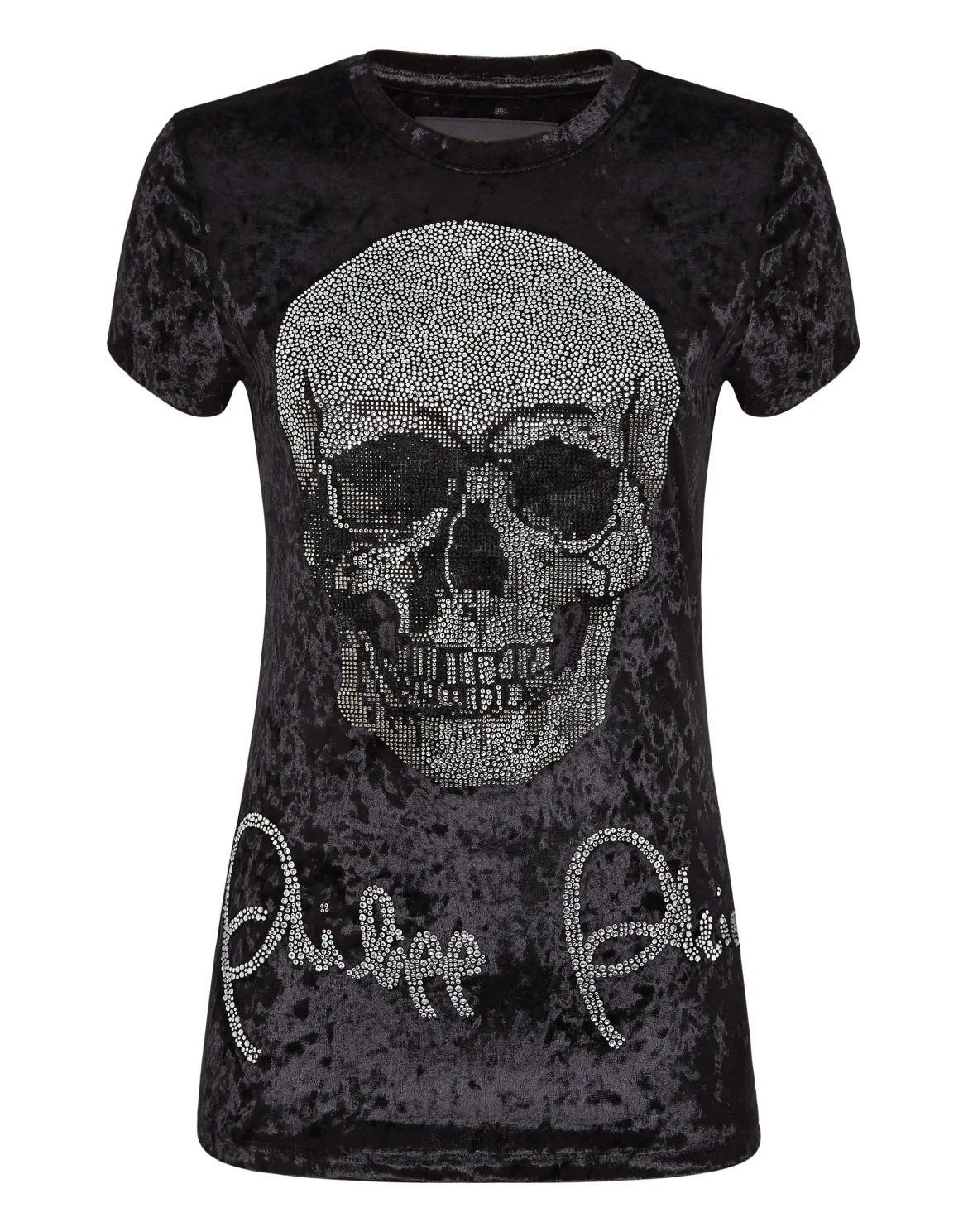 T-shirt Round Neck SS Skull, цвет: Черный