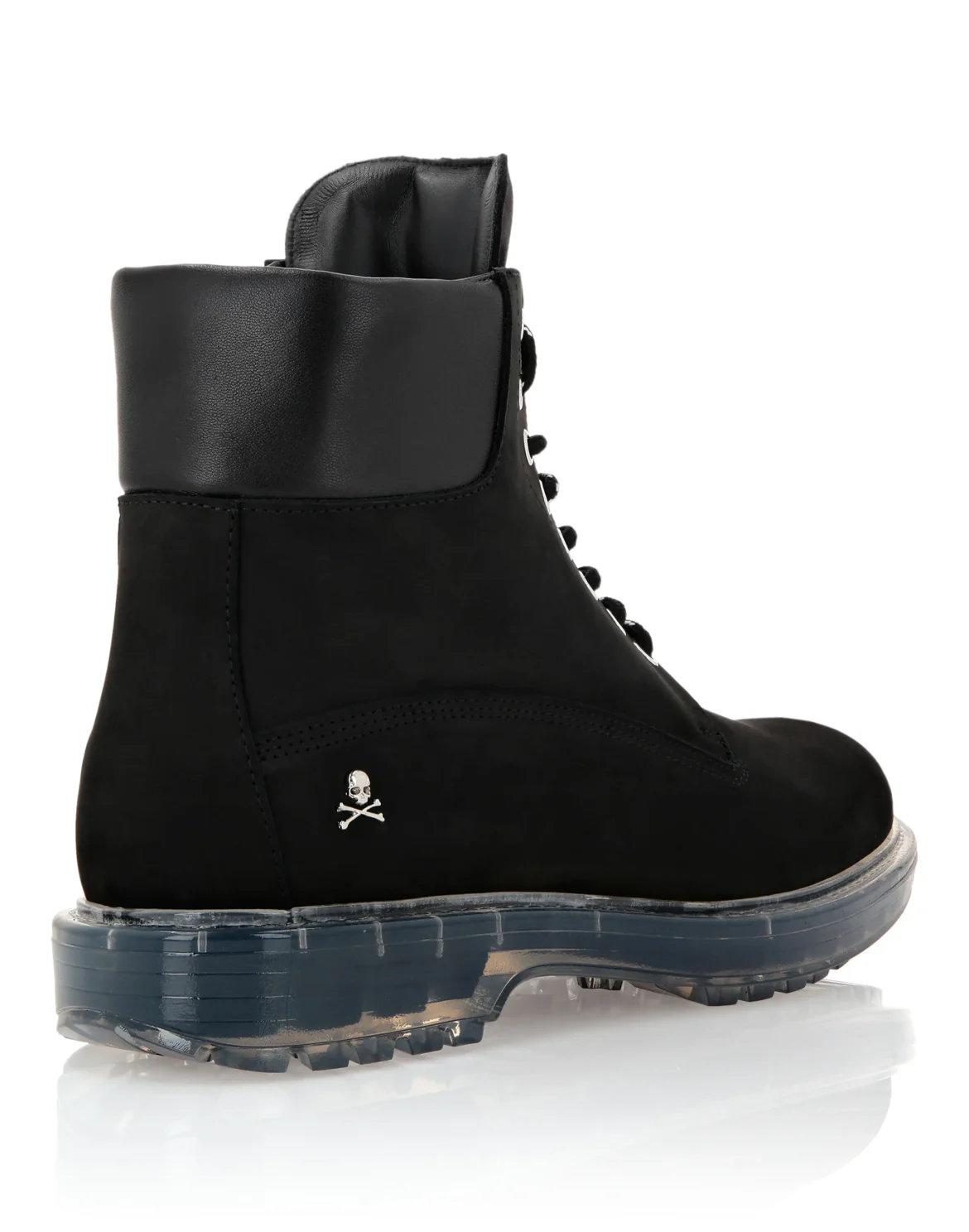 Nabuk Boots Low Flat The Hunter, цвет: Черный