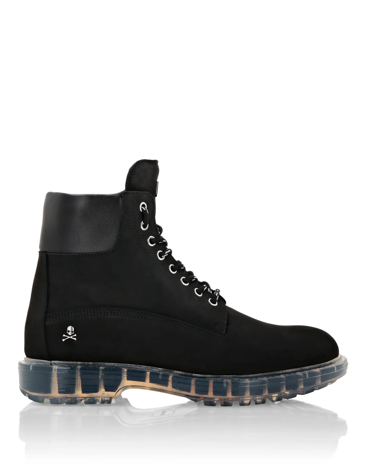 Nabuk Boots Low Flat The Hunter, цвет: Черный