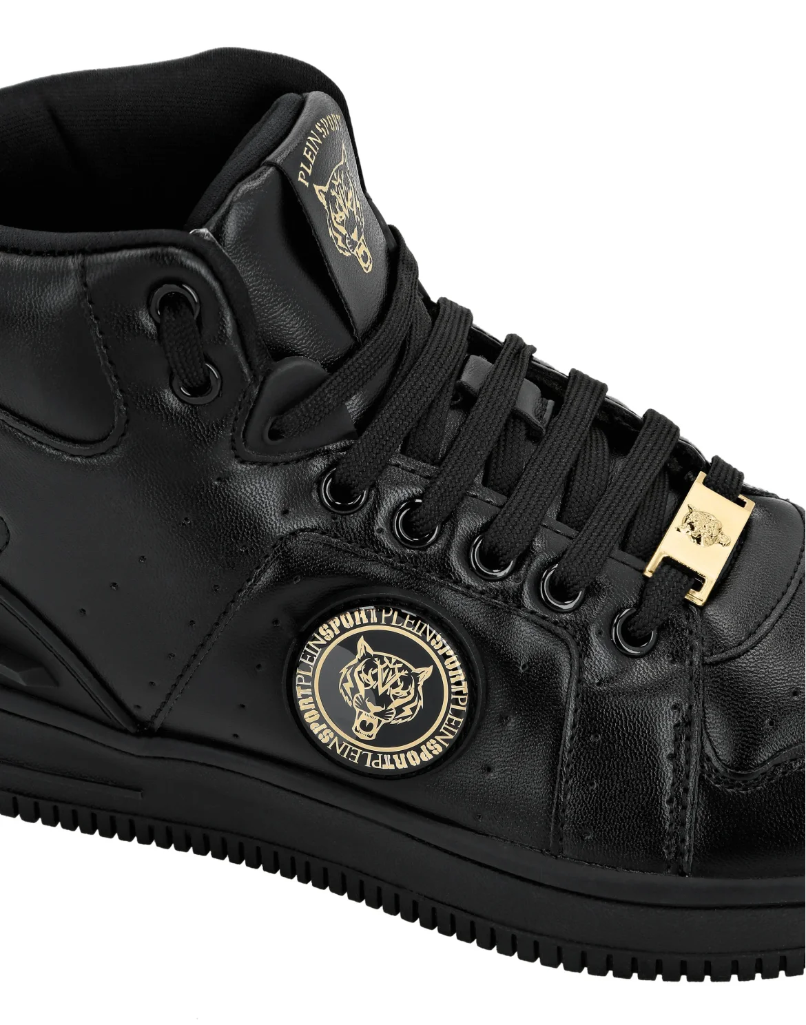 Hi-Top Sneakers, цвет: Черный