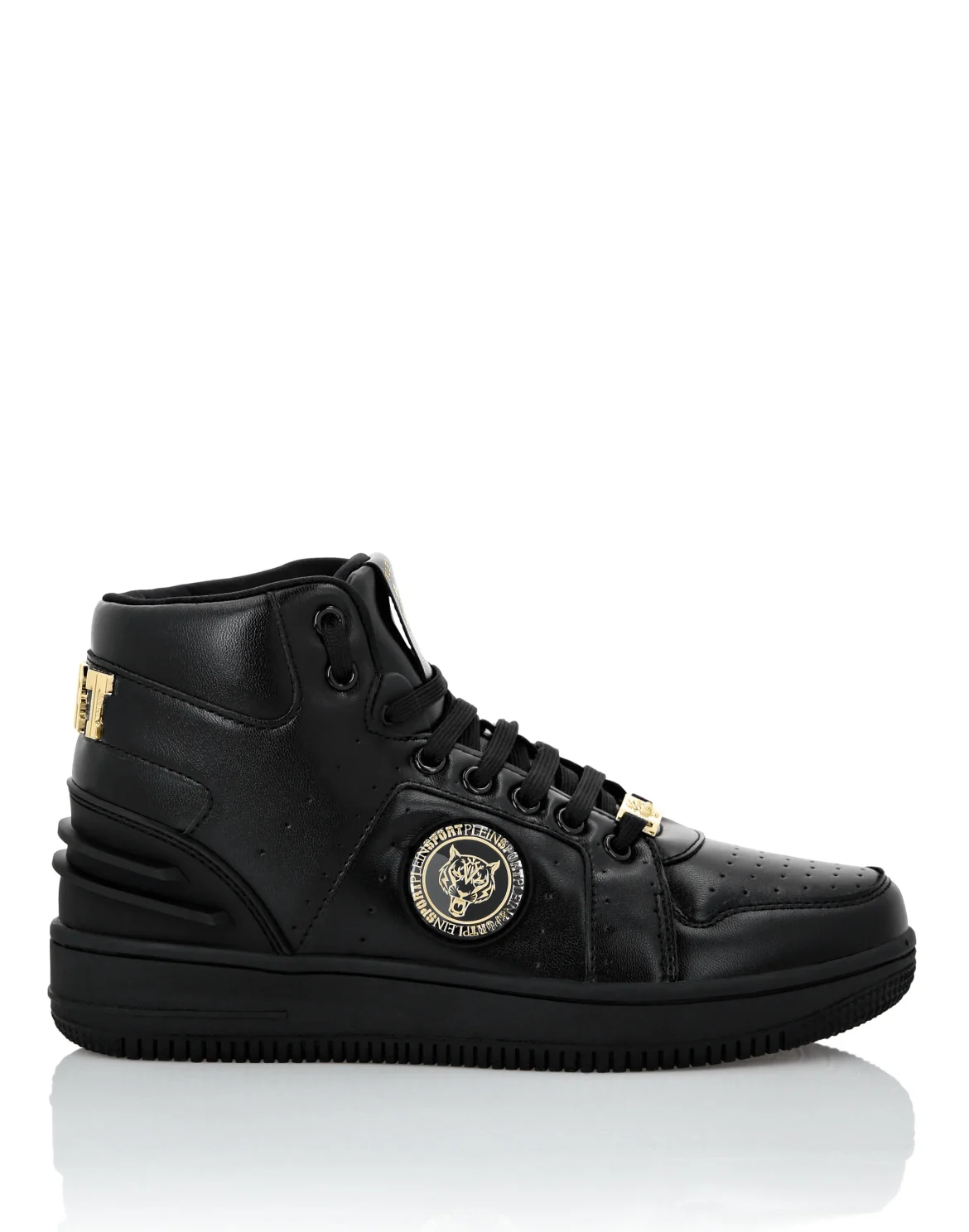 Hi-Top Sneakers, цвет: Черный