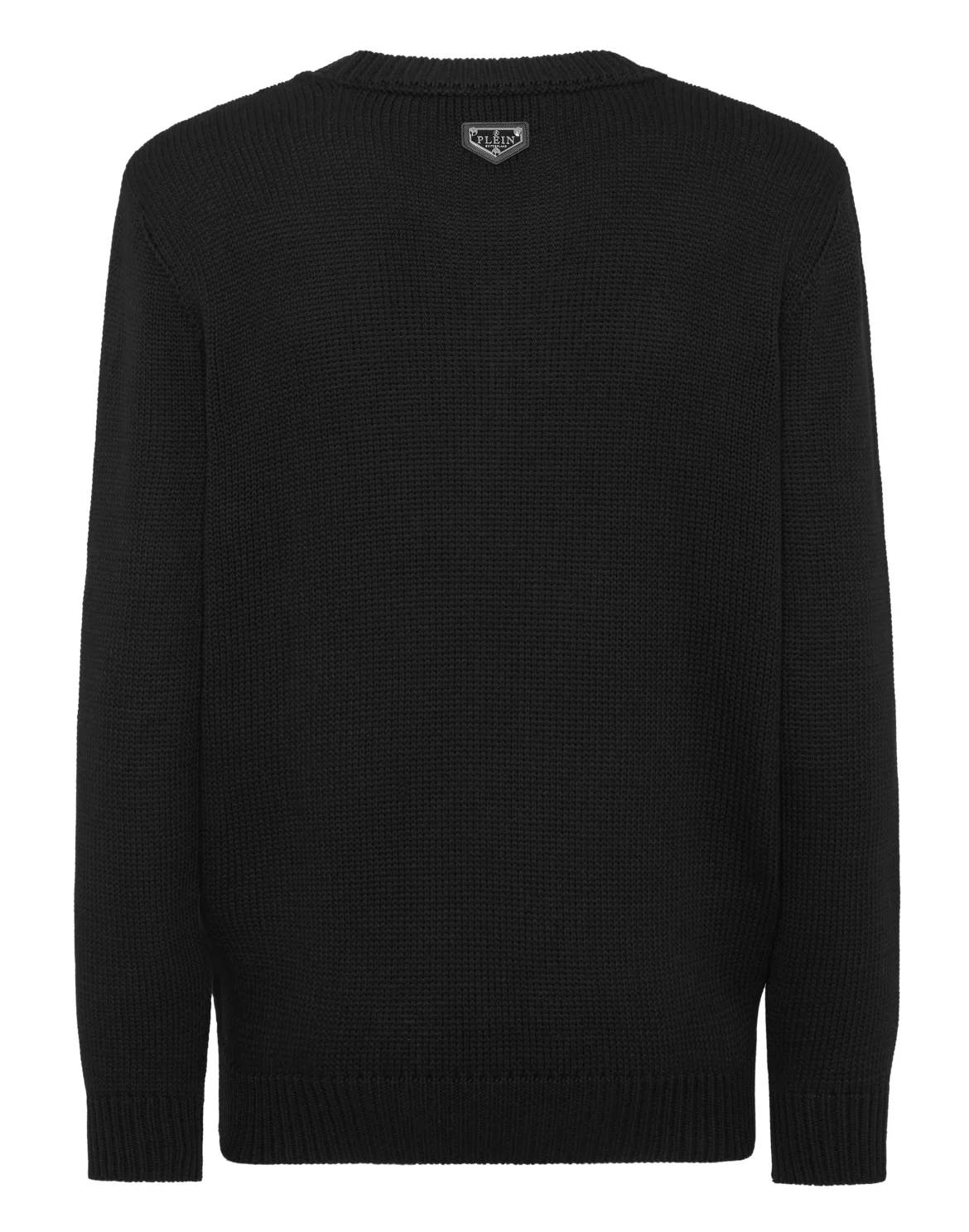 Round Neck Pullover Teddy Bear, цвет: Черный