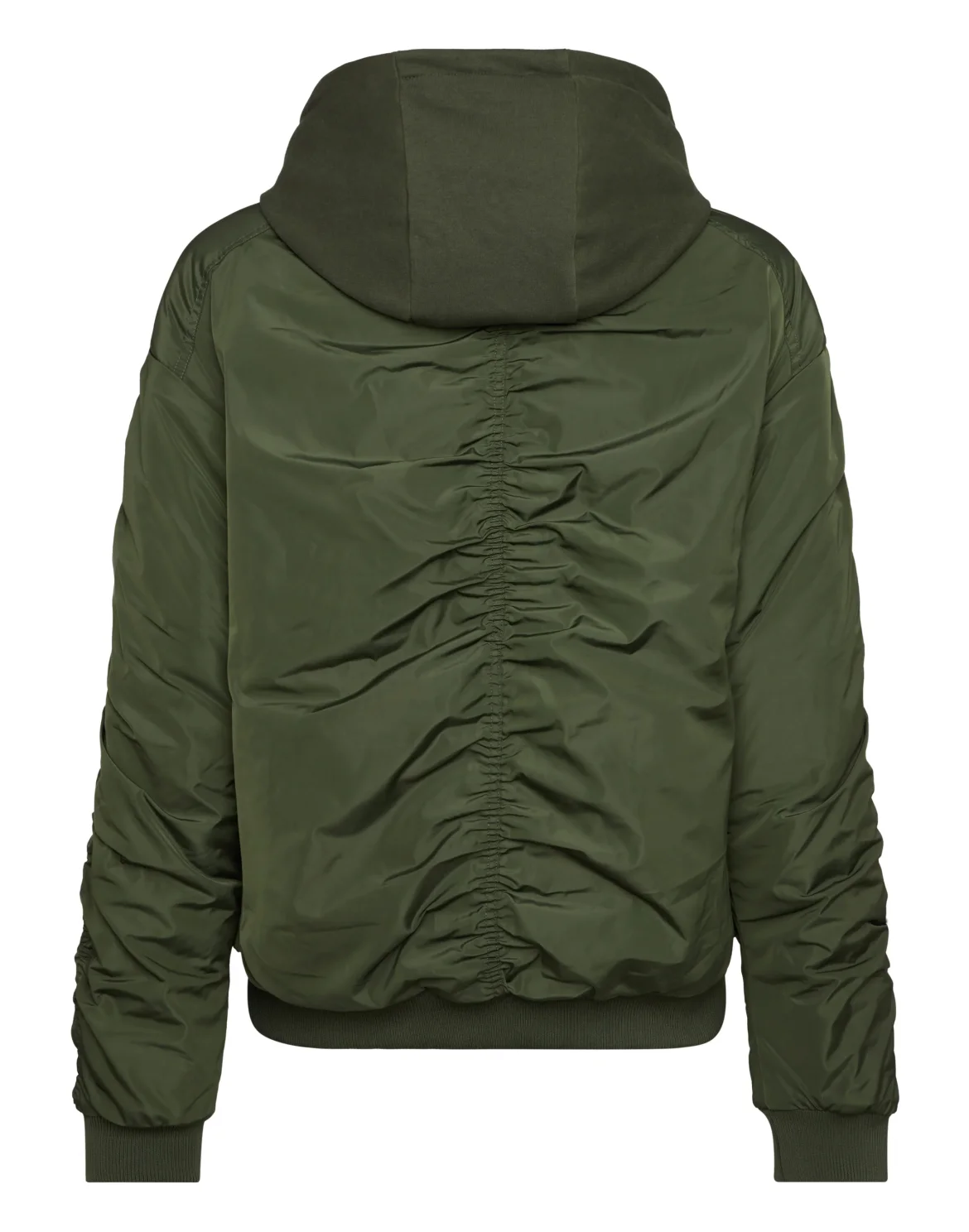 Padded Nylon Jacket, цвет: Зеленый