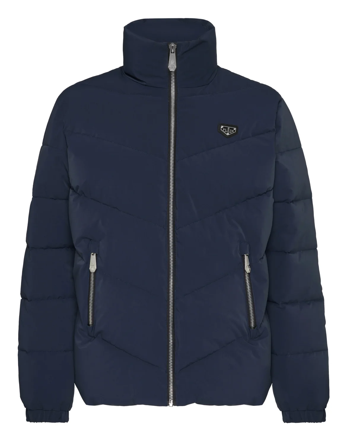 Padded Nylon Jacket, цвет: Синий