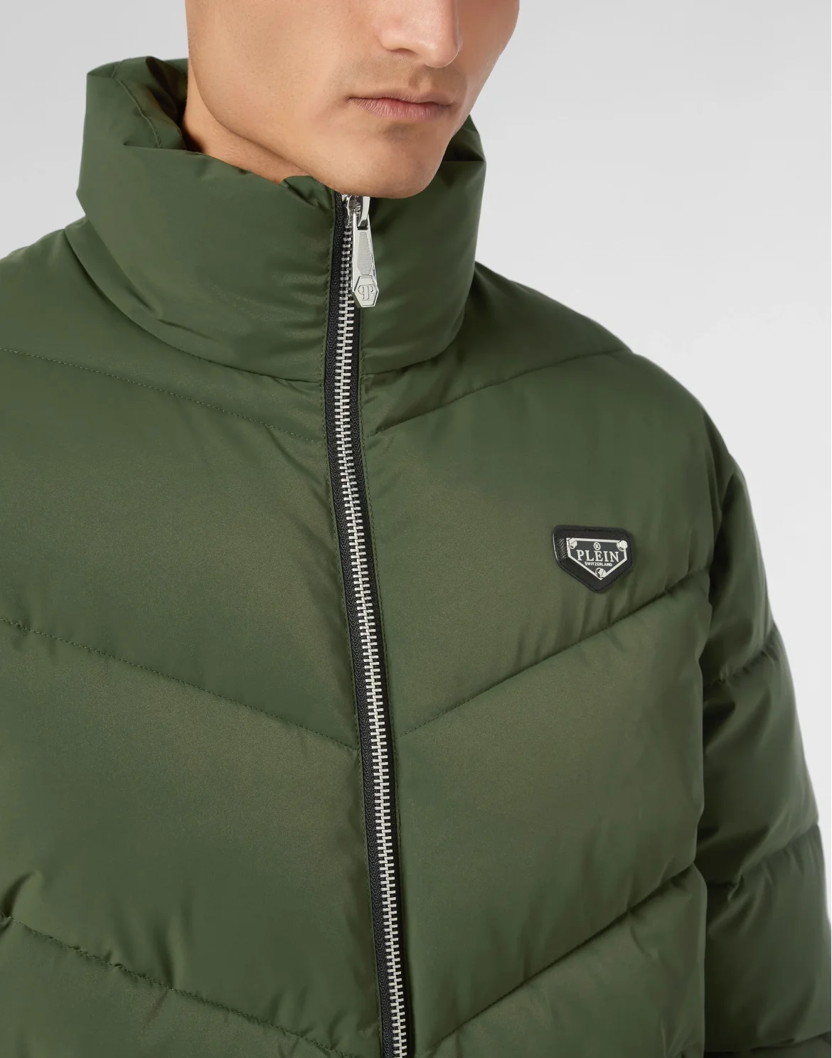 Padded Nylon Jacket, цвет: Камуфляж